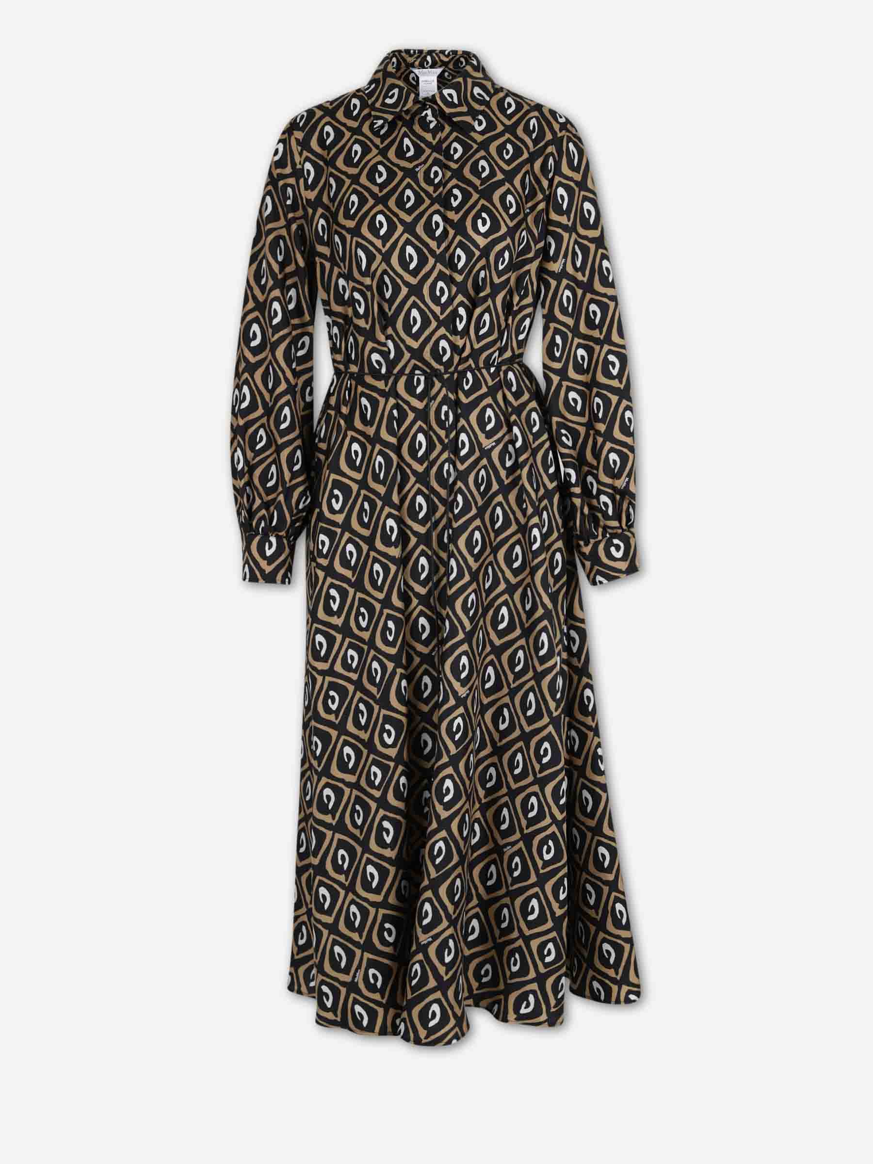 Vestido Midi Estampado