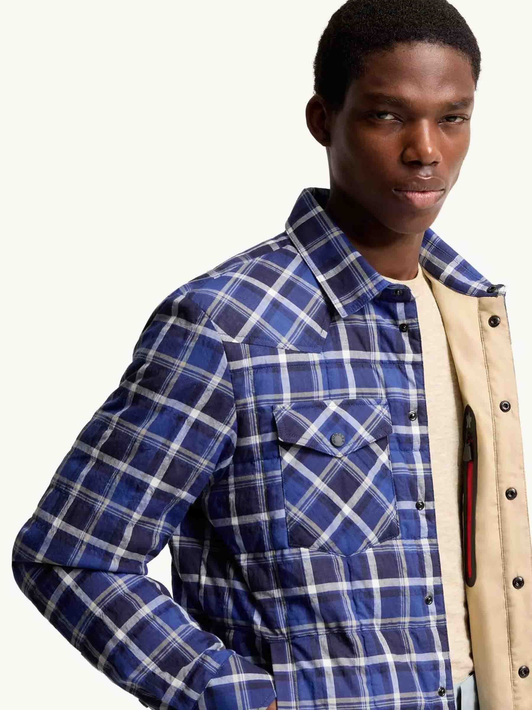 Sobrecamisa Acolchada Cuadros - Image 4