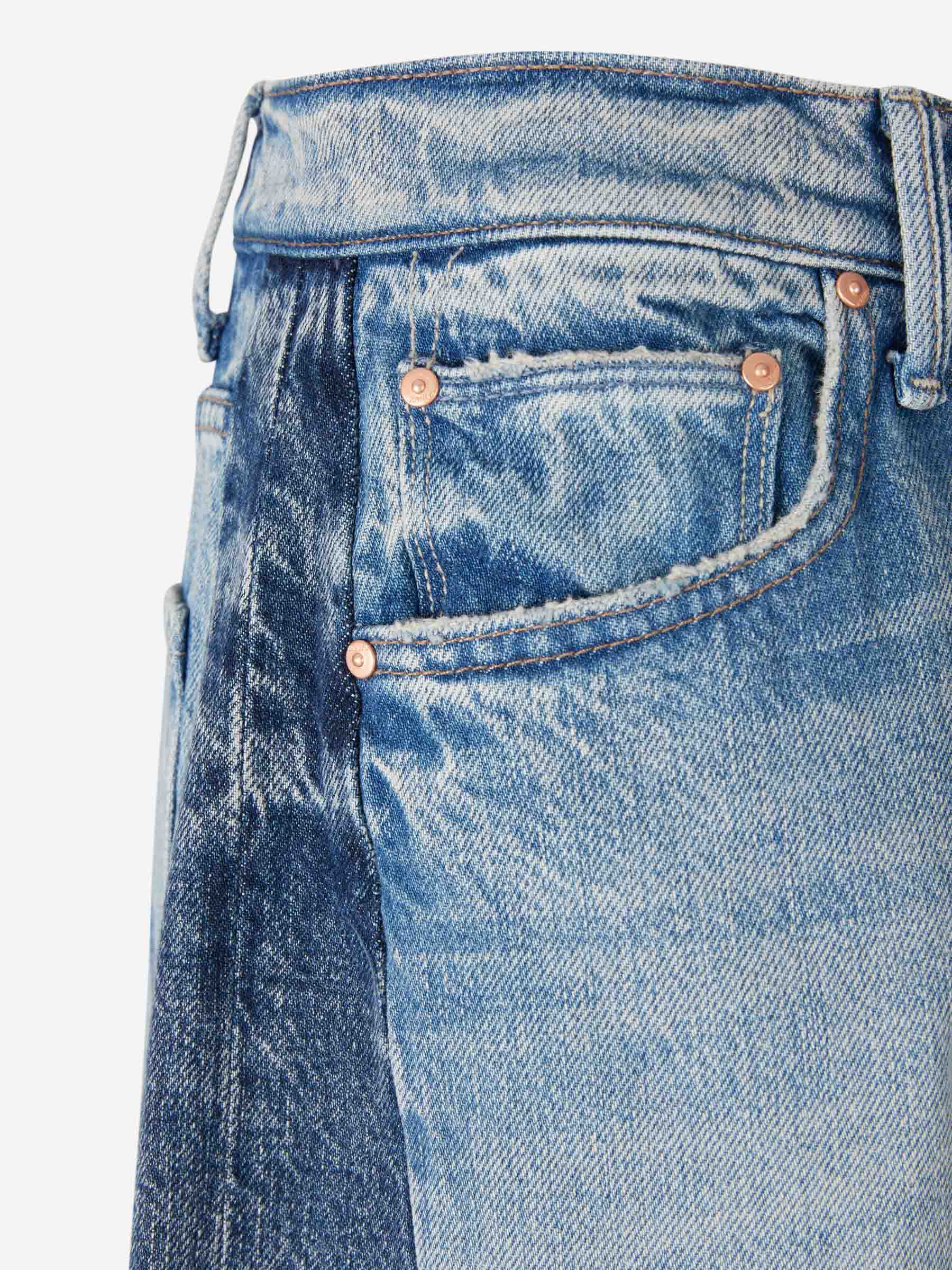 Jeans The Pipe Dream Button Sneak Fray - Image 4