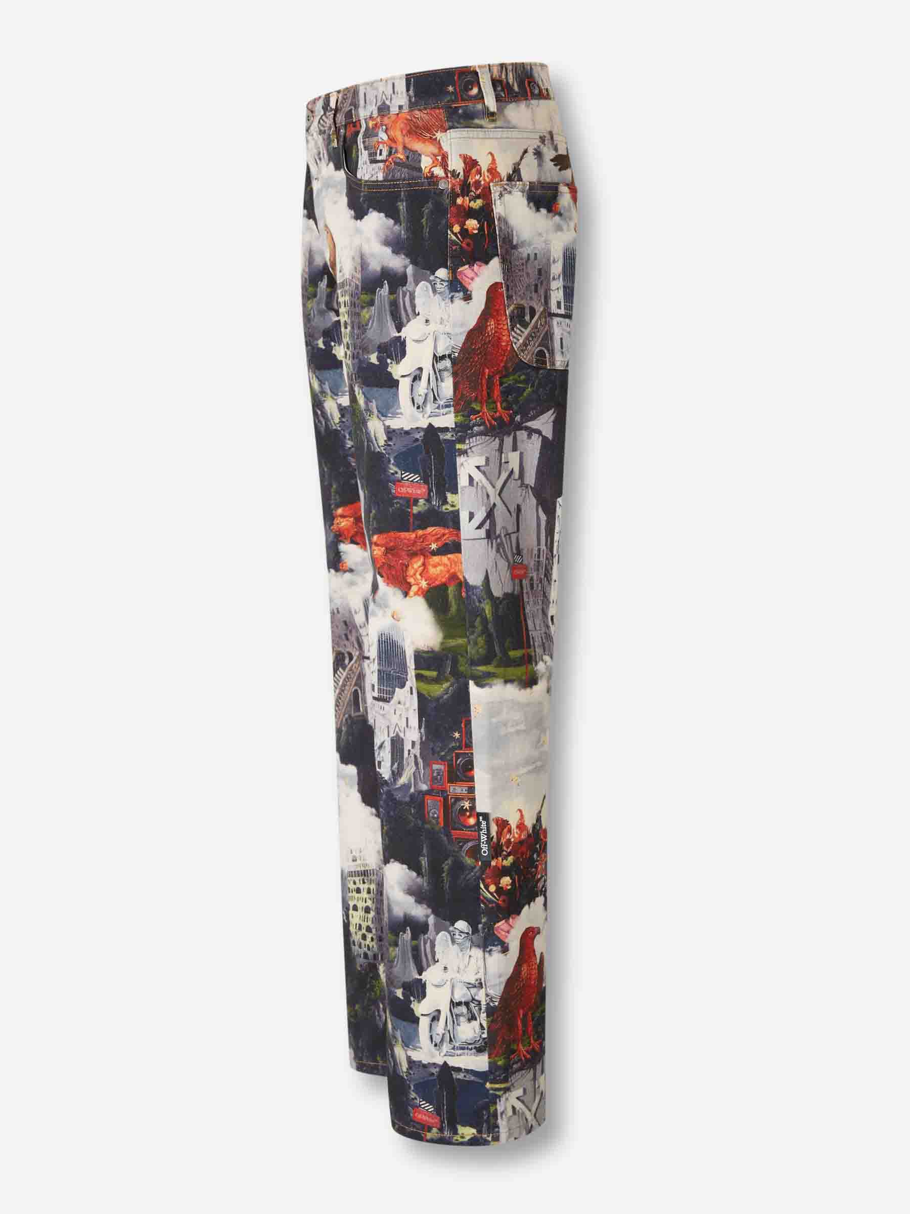 Jeans Flared Estampado - Image 2