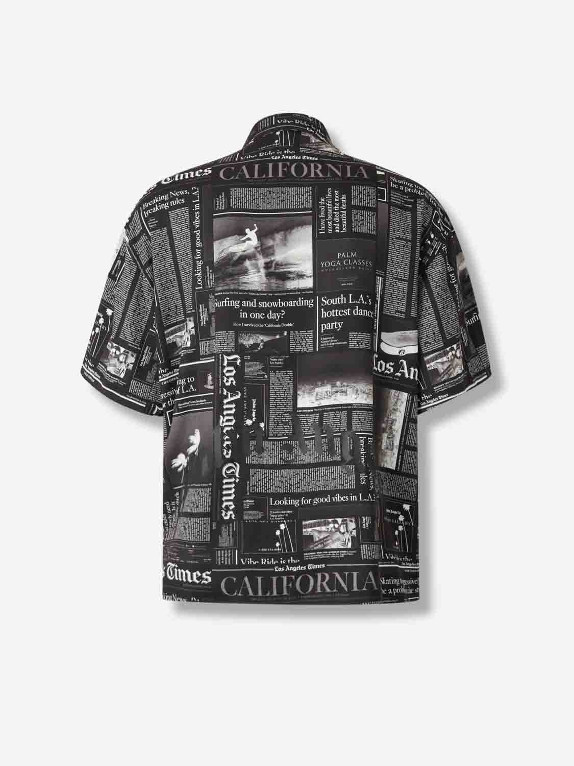 Camiseta con motivo de periódico - Image 2