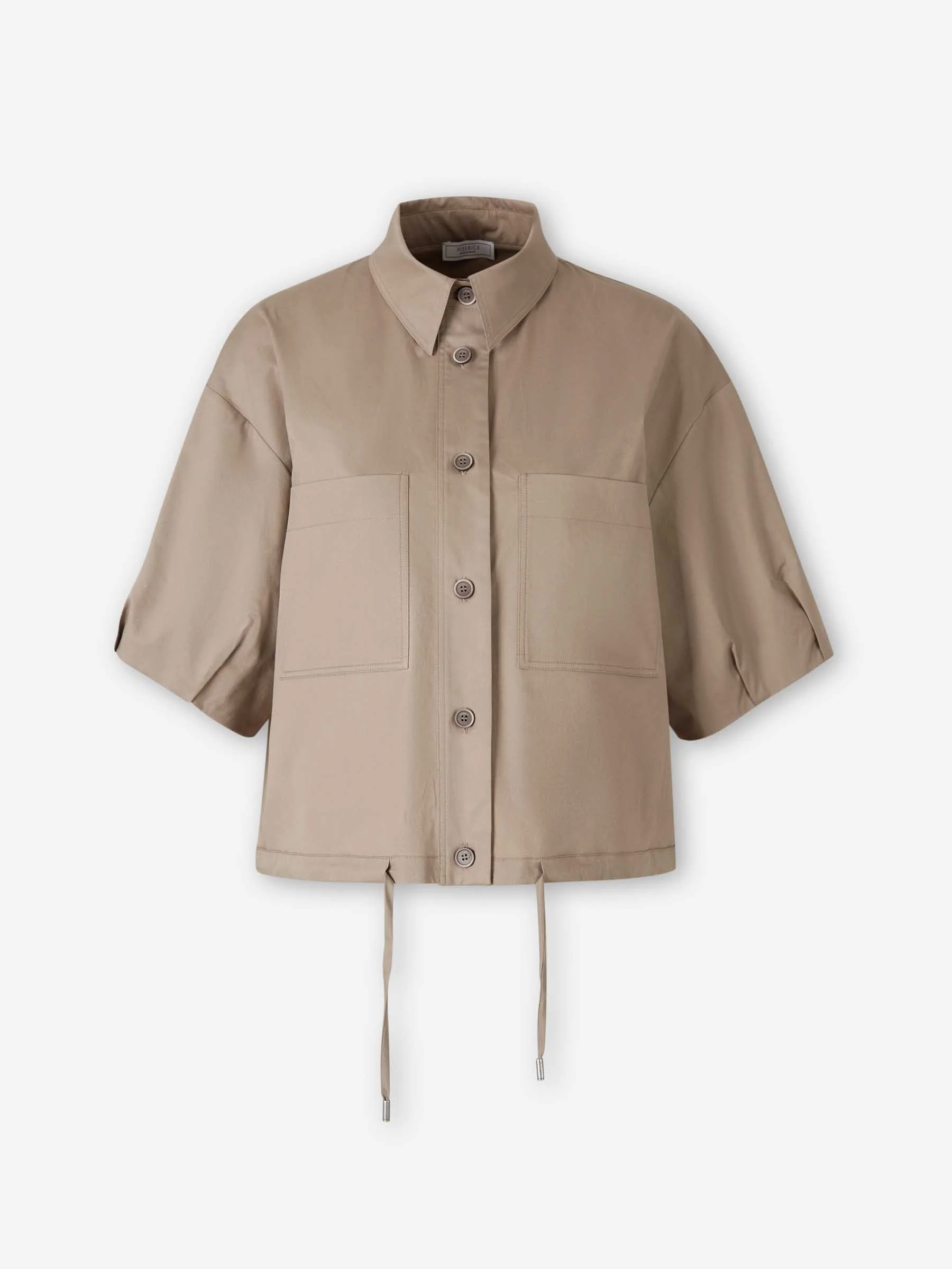 Camisa Satinada Algodón