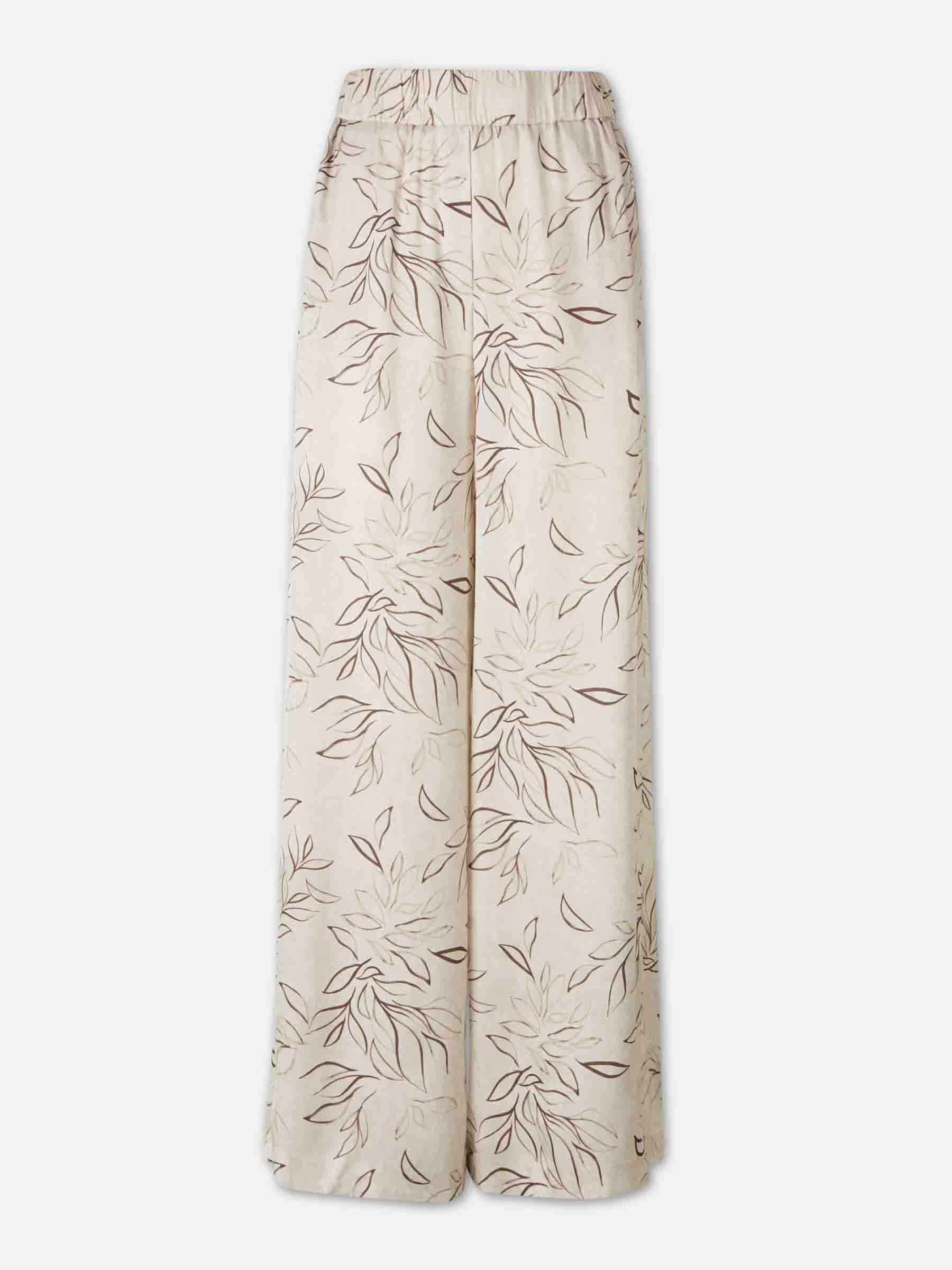 Pantalones Anchos Estampados