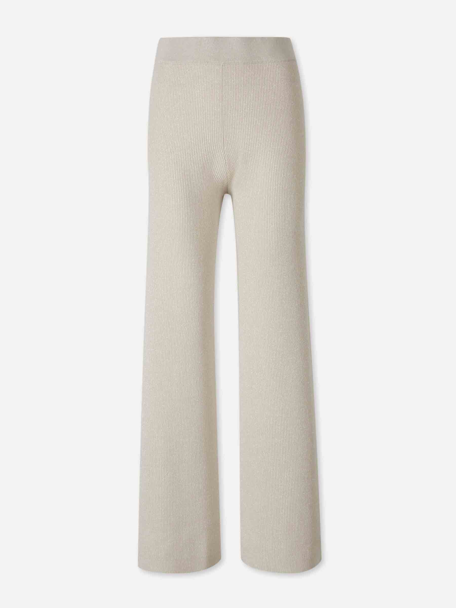 Pantalones Anchos Punto