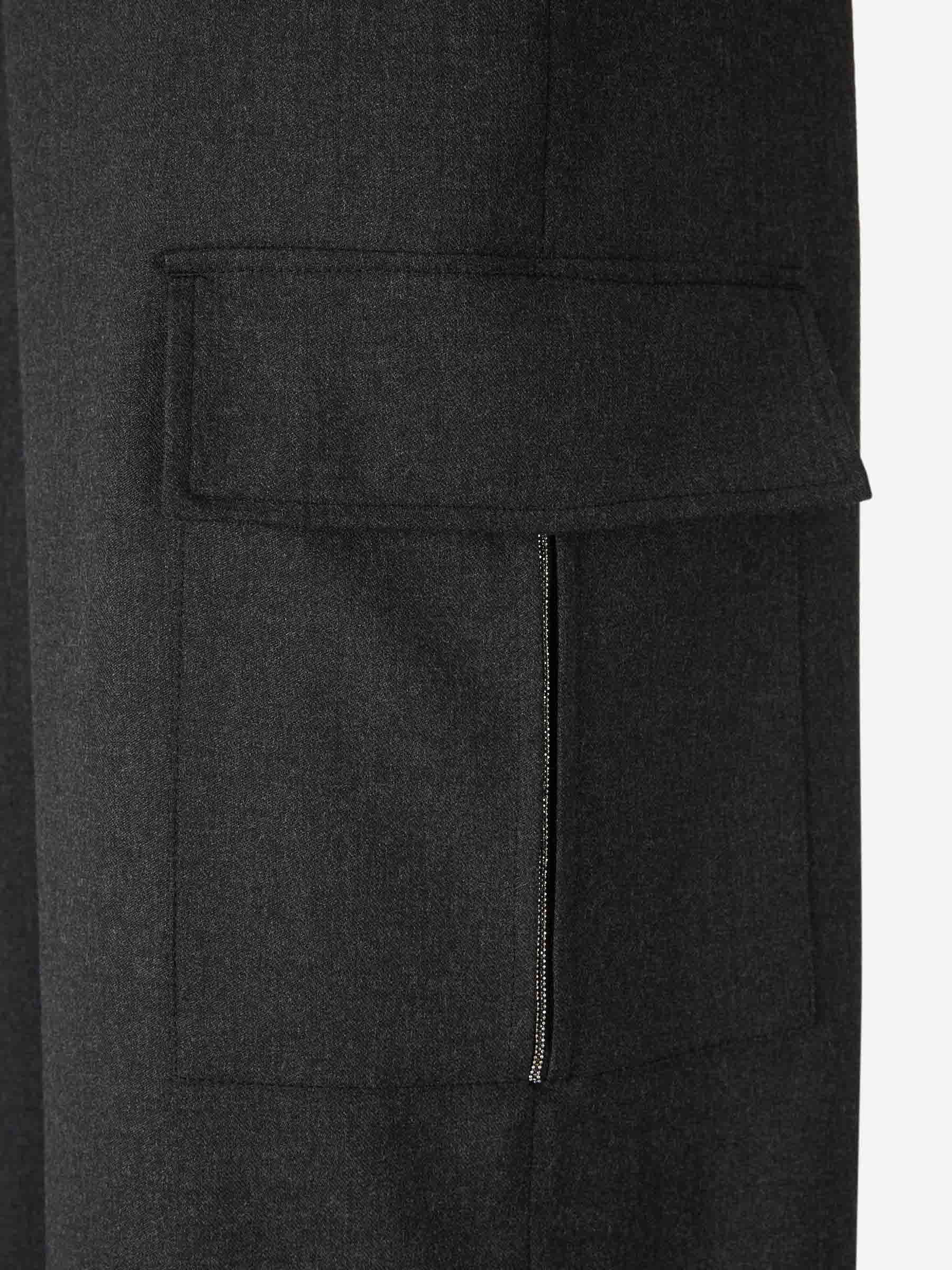 Pantalones Rectos Cargo - Image 5