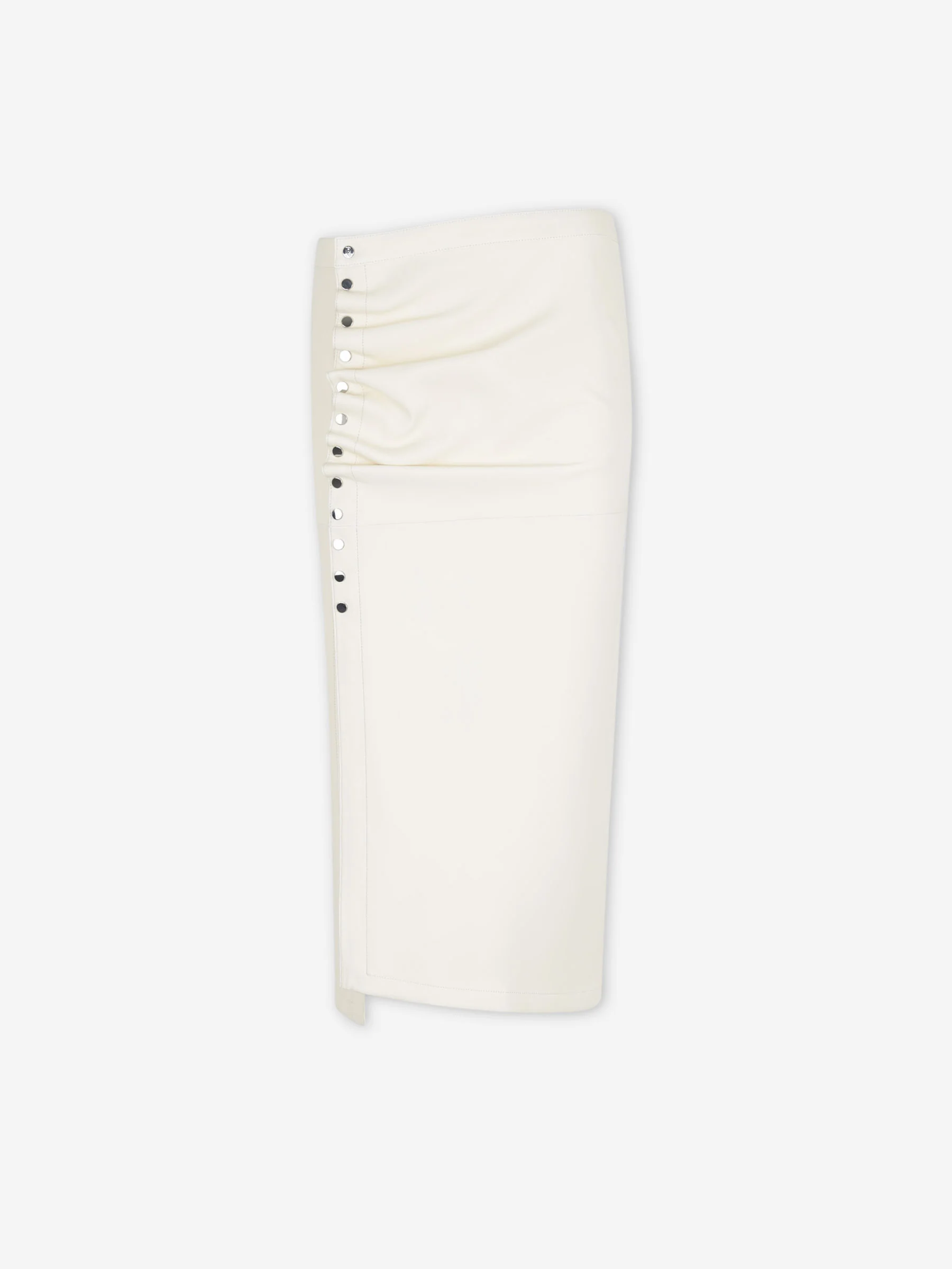 Falda Midi Drapeada