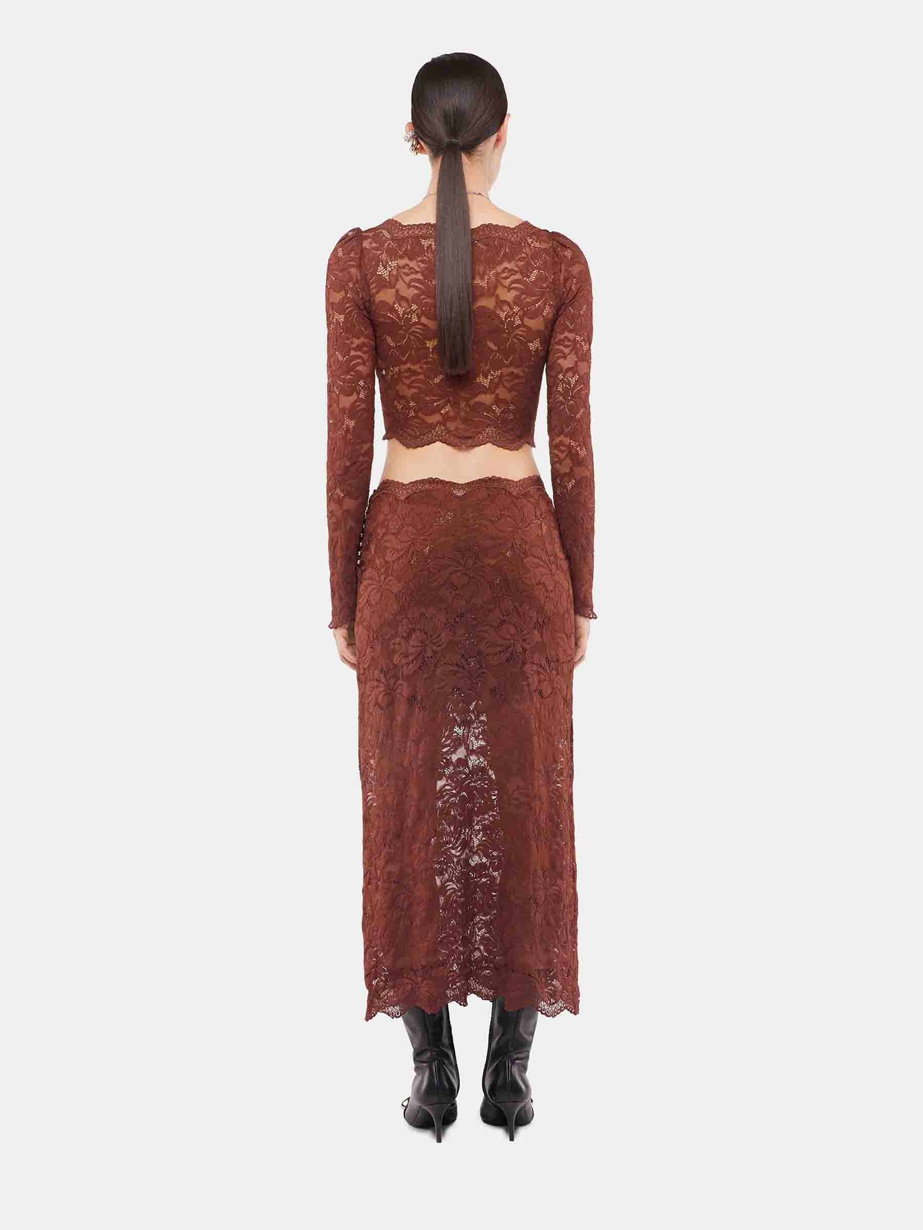 Top Cropped Encaje - Image 3