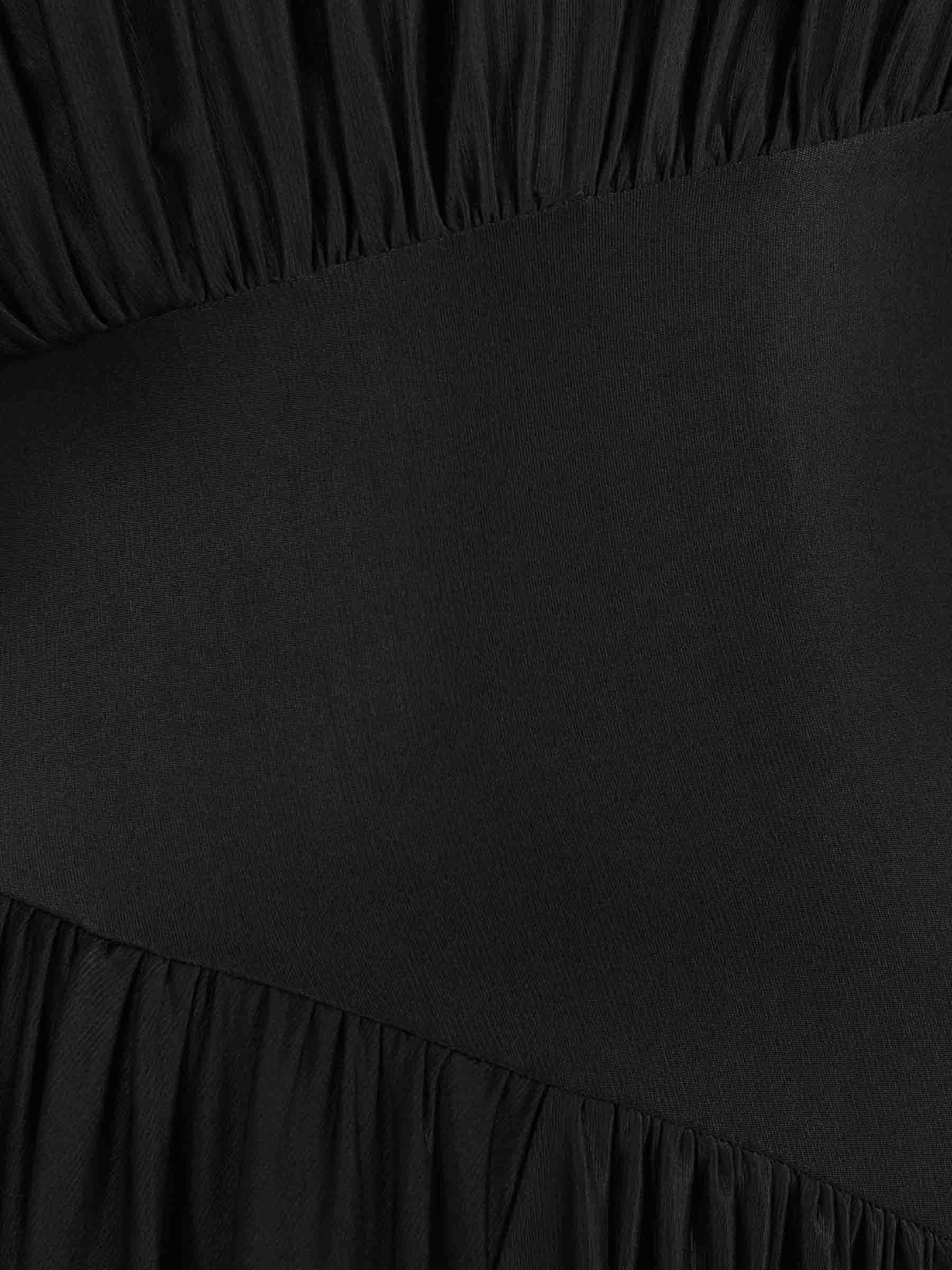 Vestido Maxi Drapeado - Image 4