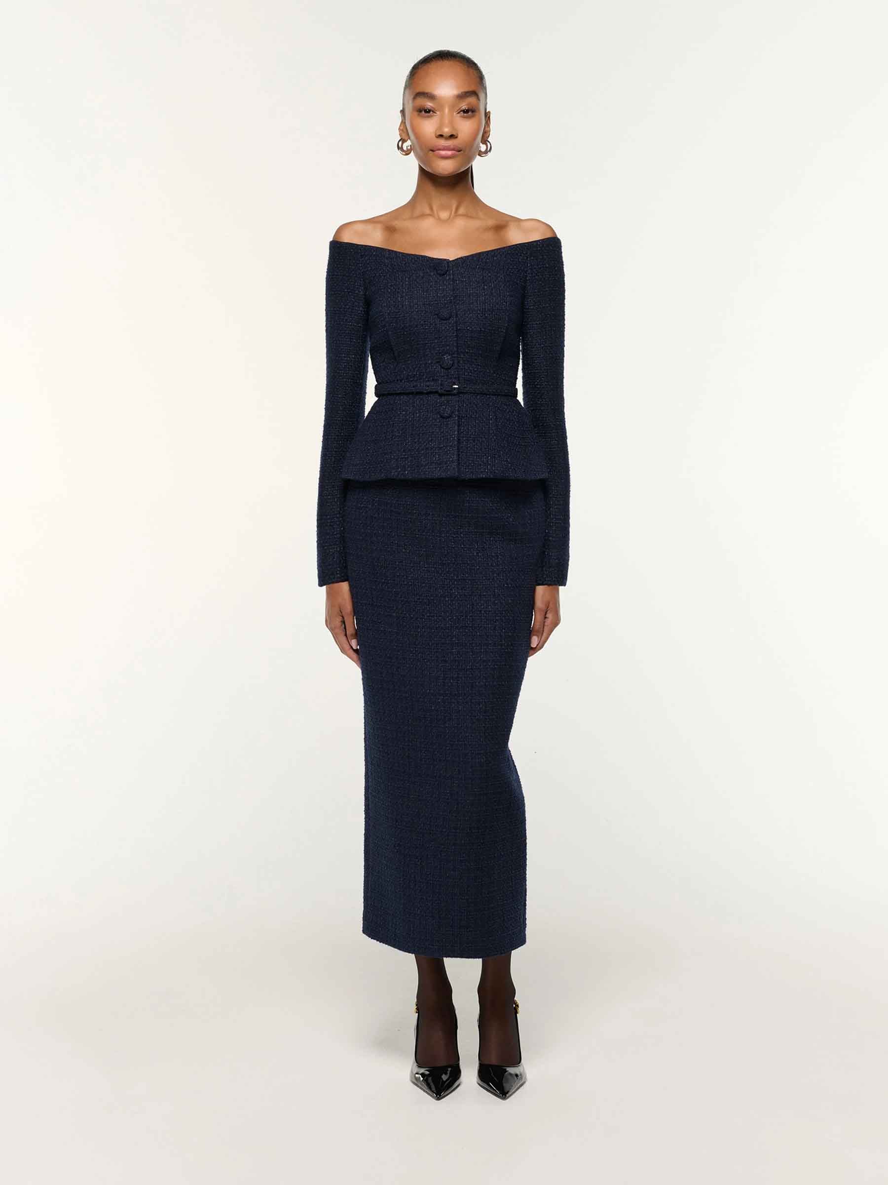 Blazer Top Bouclé - Image 2