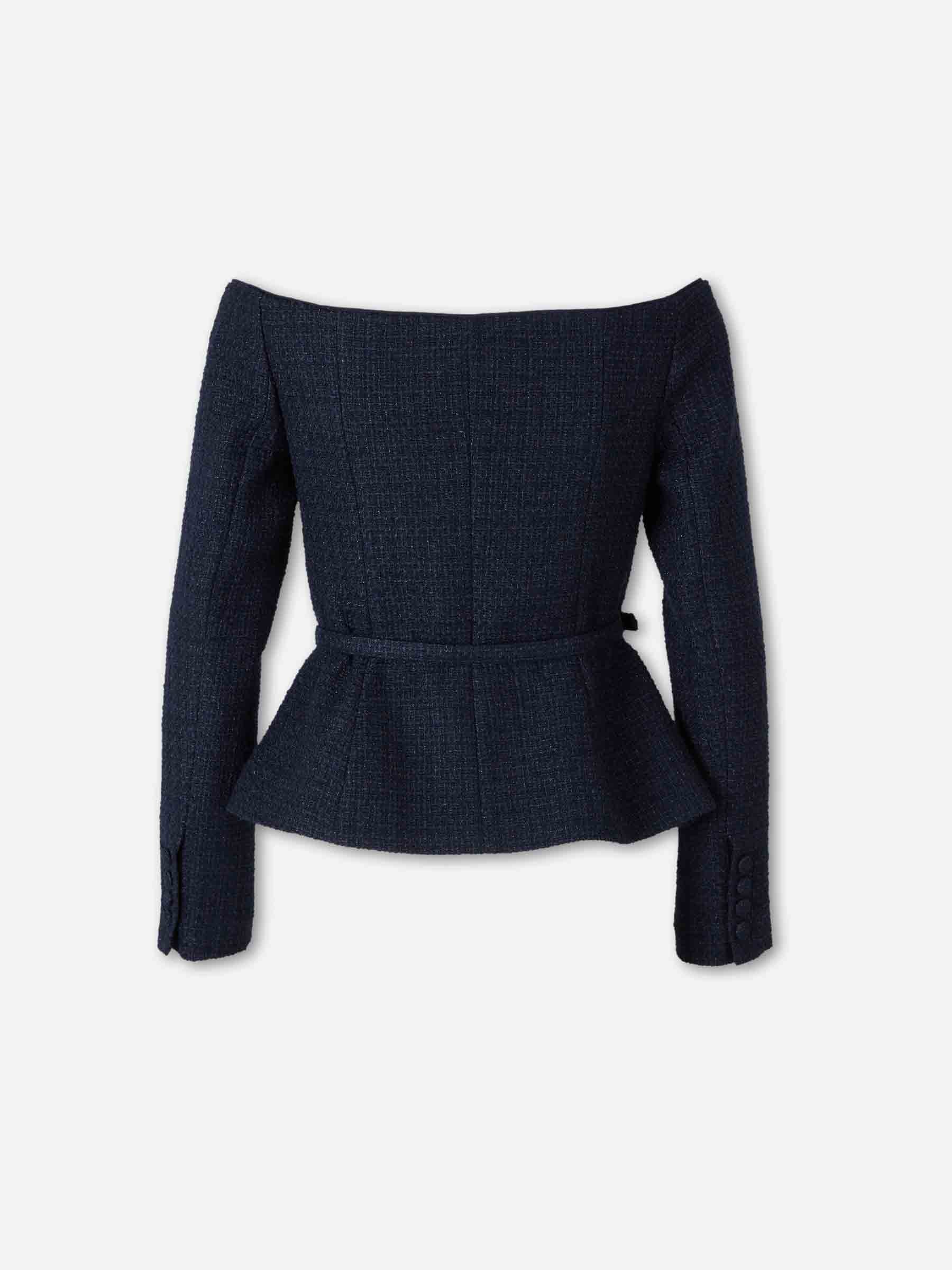 Blazer Top Bouclé - Image 3