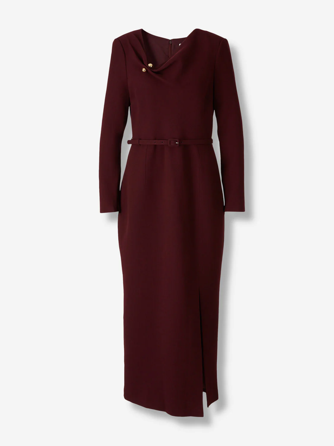 Vestido Crepé Lana