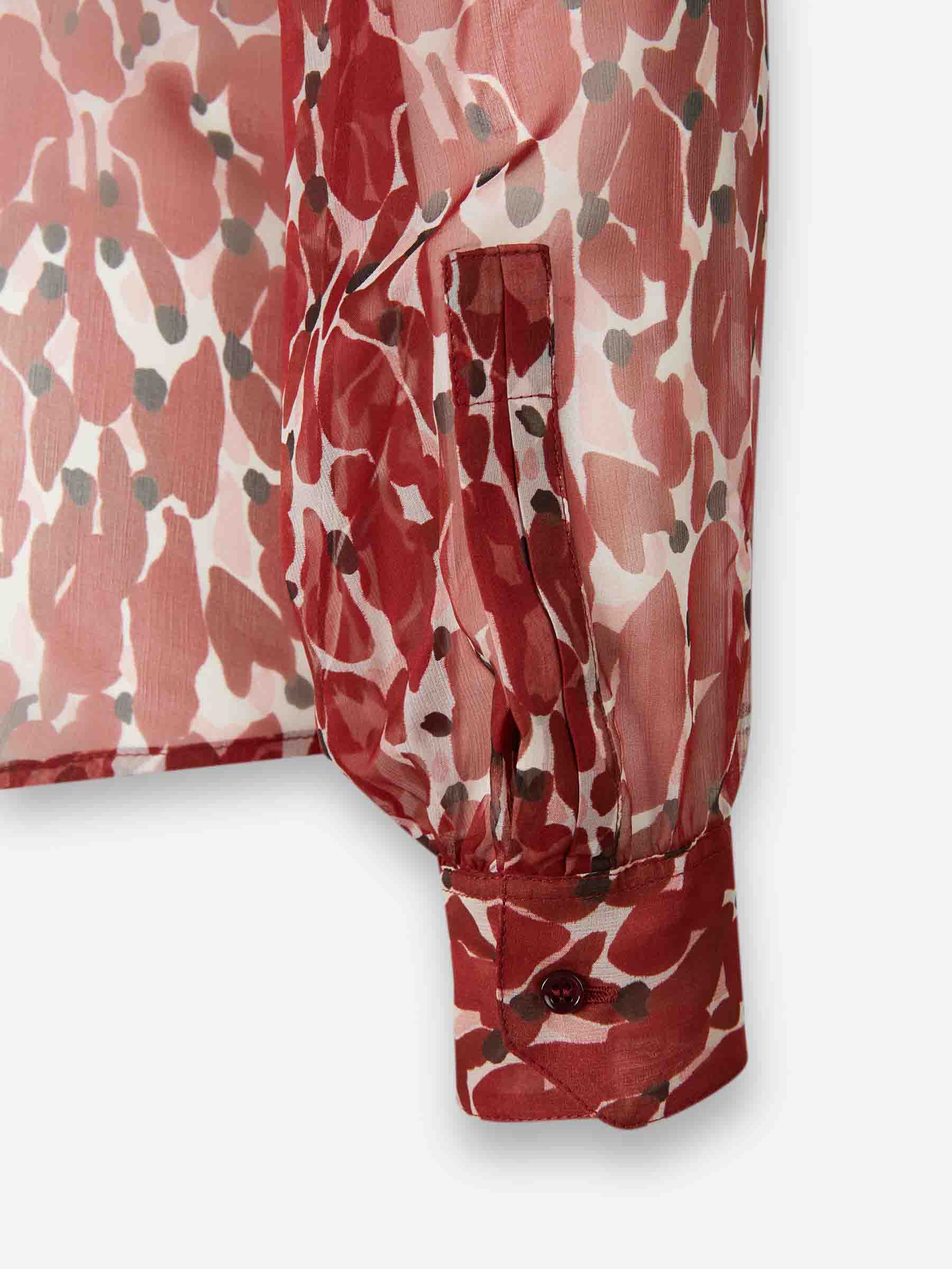 Camisa Seda Estampado - Image 4