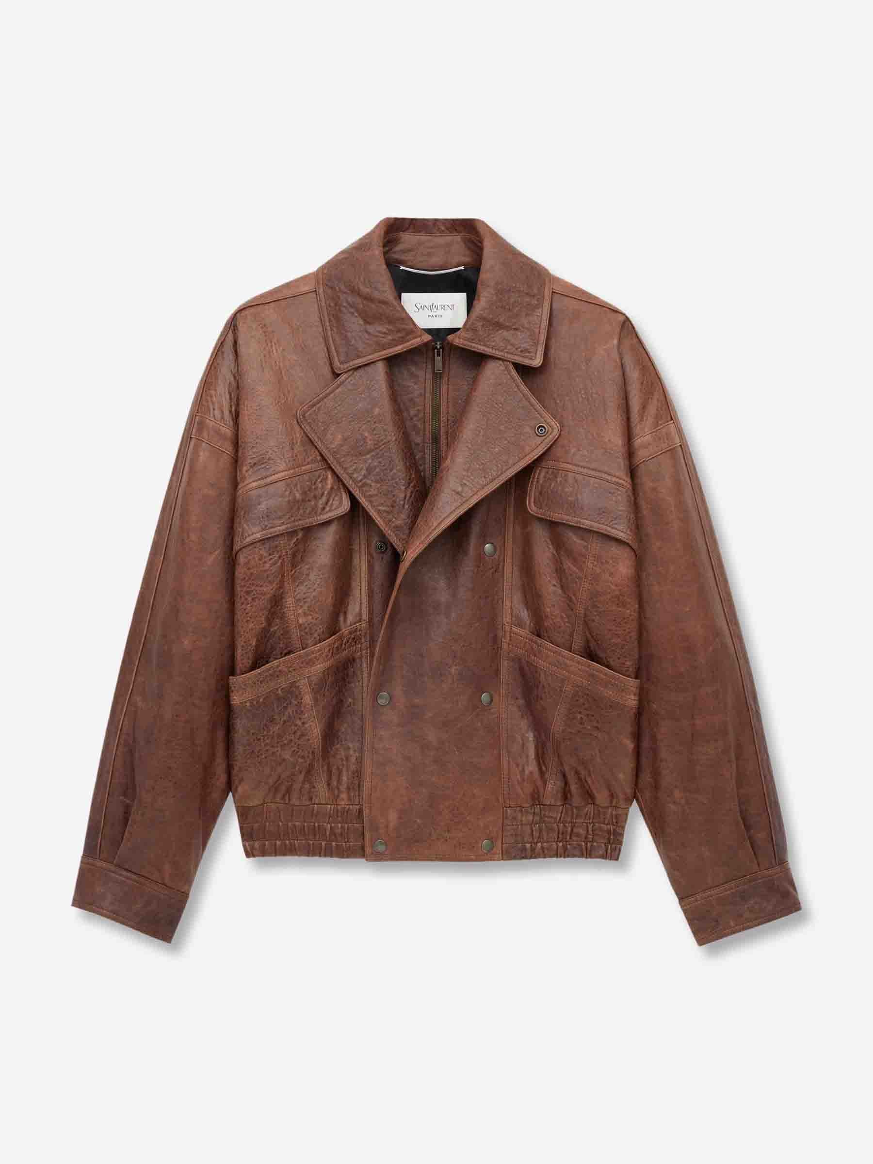Chaqueta Cruzada Piel - Image 2