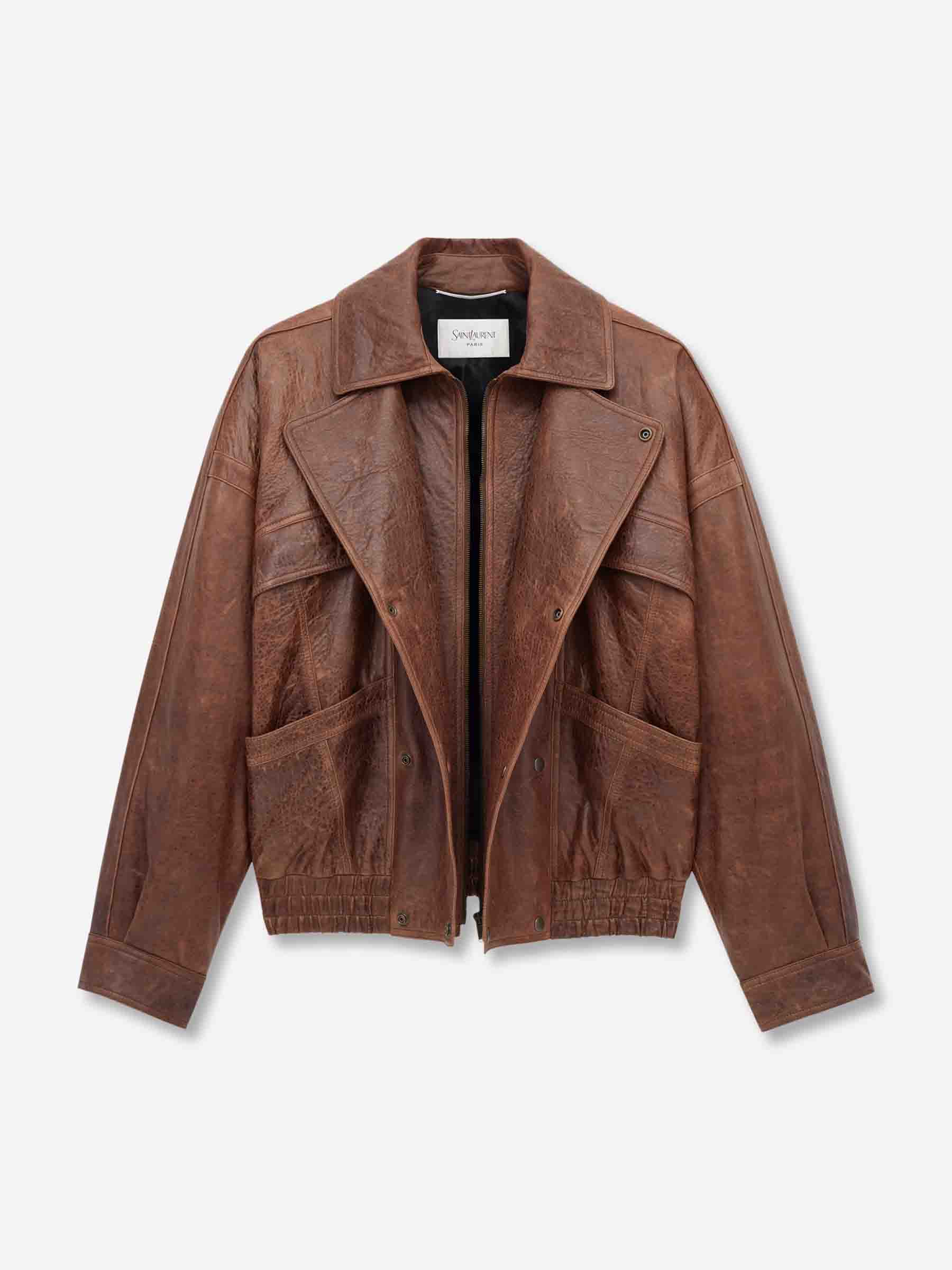 Chaqueta Cruzada Piel - Image 3