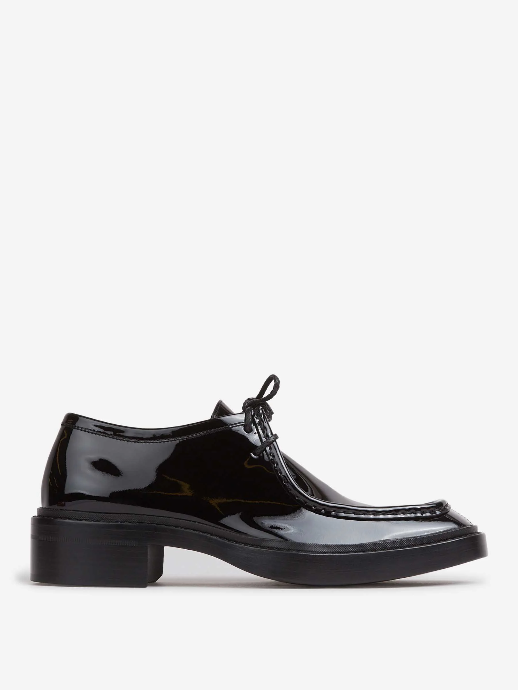 Zapatos Mezzo Vitello Vernice Cristal