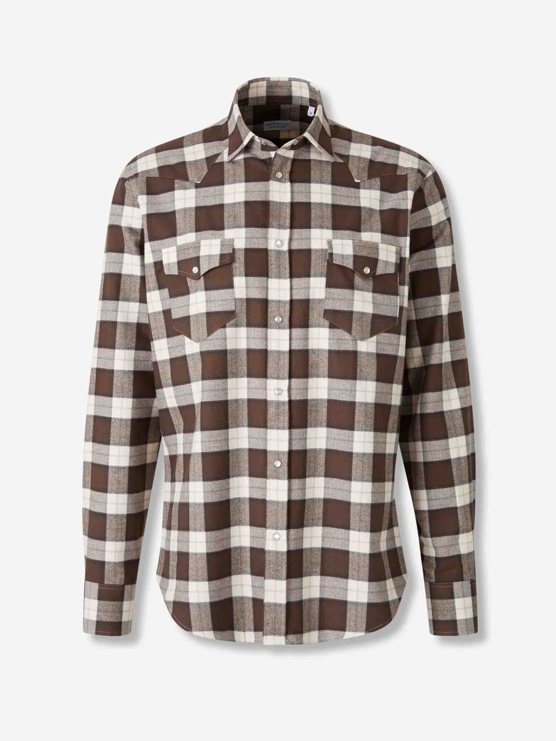 Camisa Cuadros Algodón