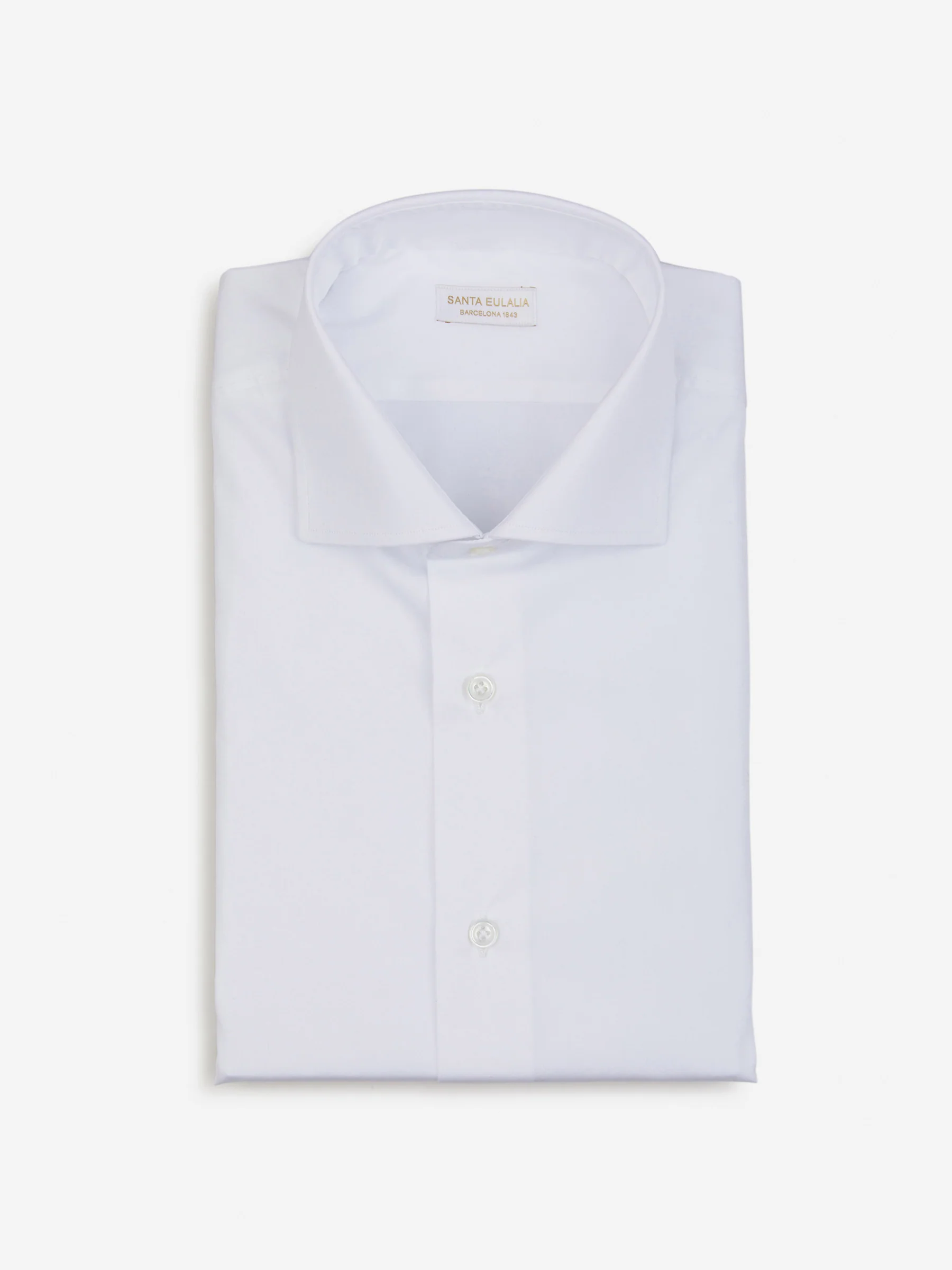 Camisa De Algodón Liso