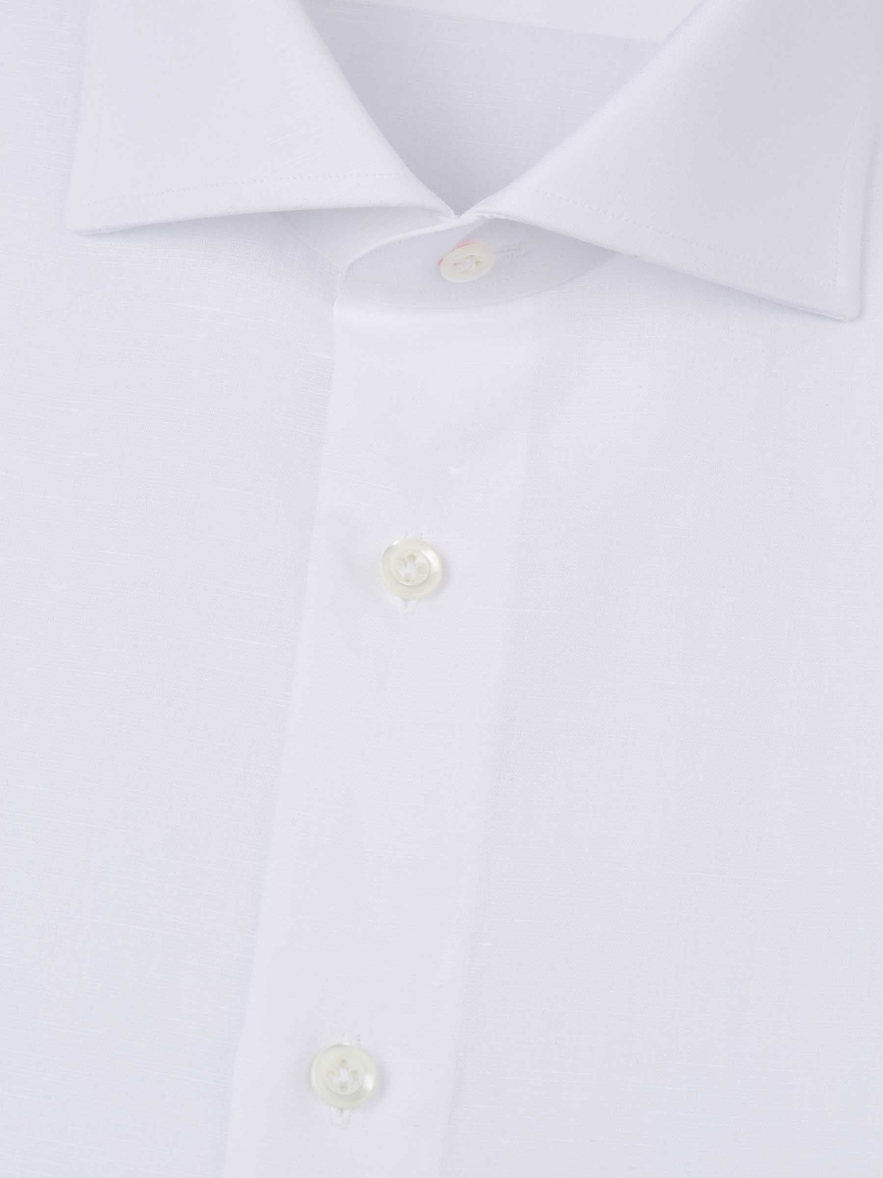 Camisa Lisa Algodón y Lino - Image 2