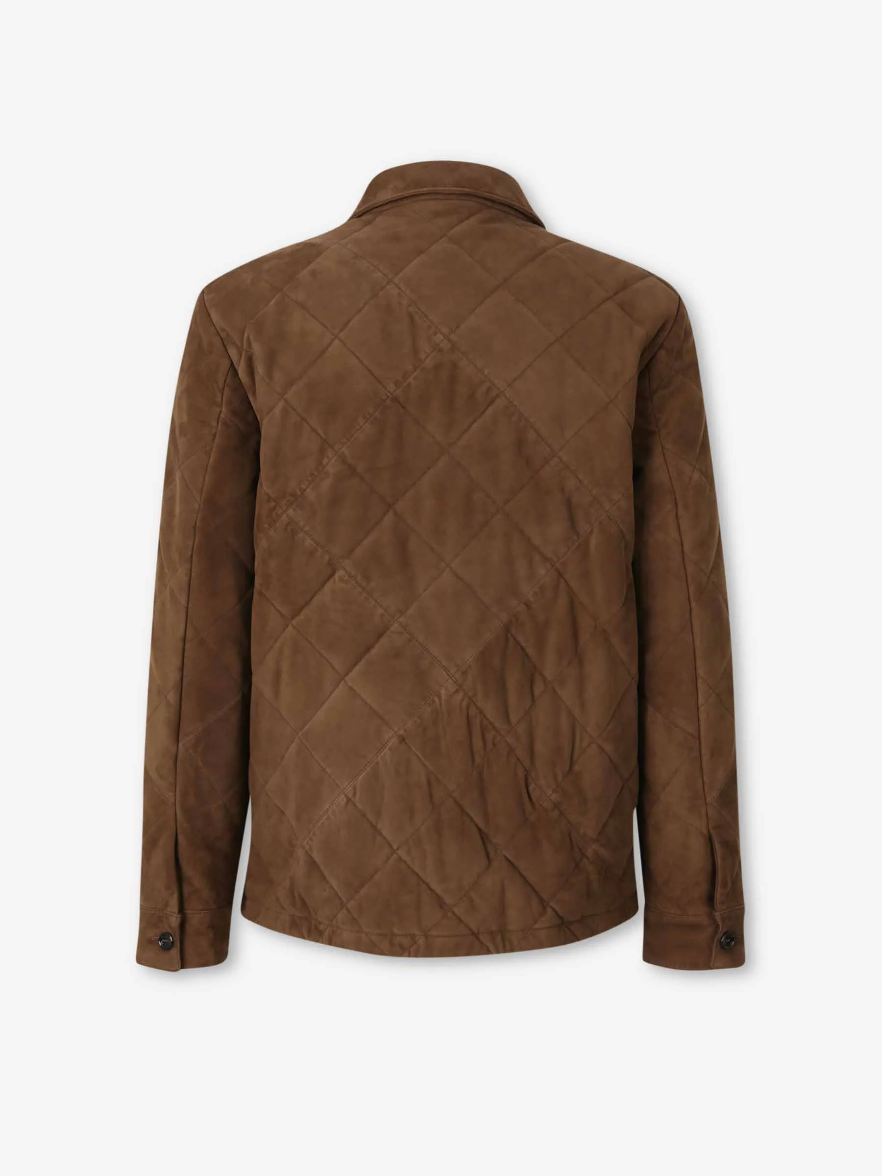 Chaqueta Ante Acolchada - Image 2