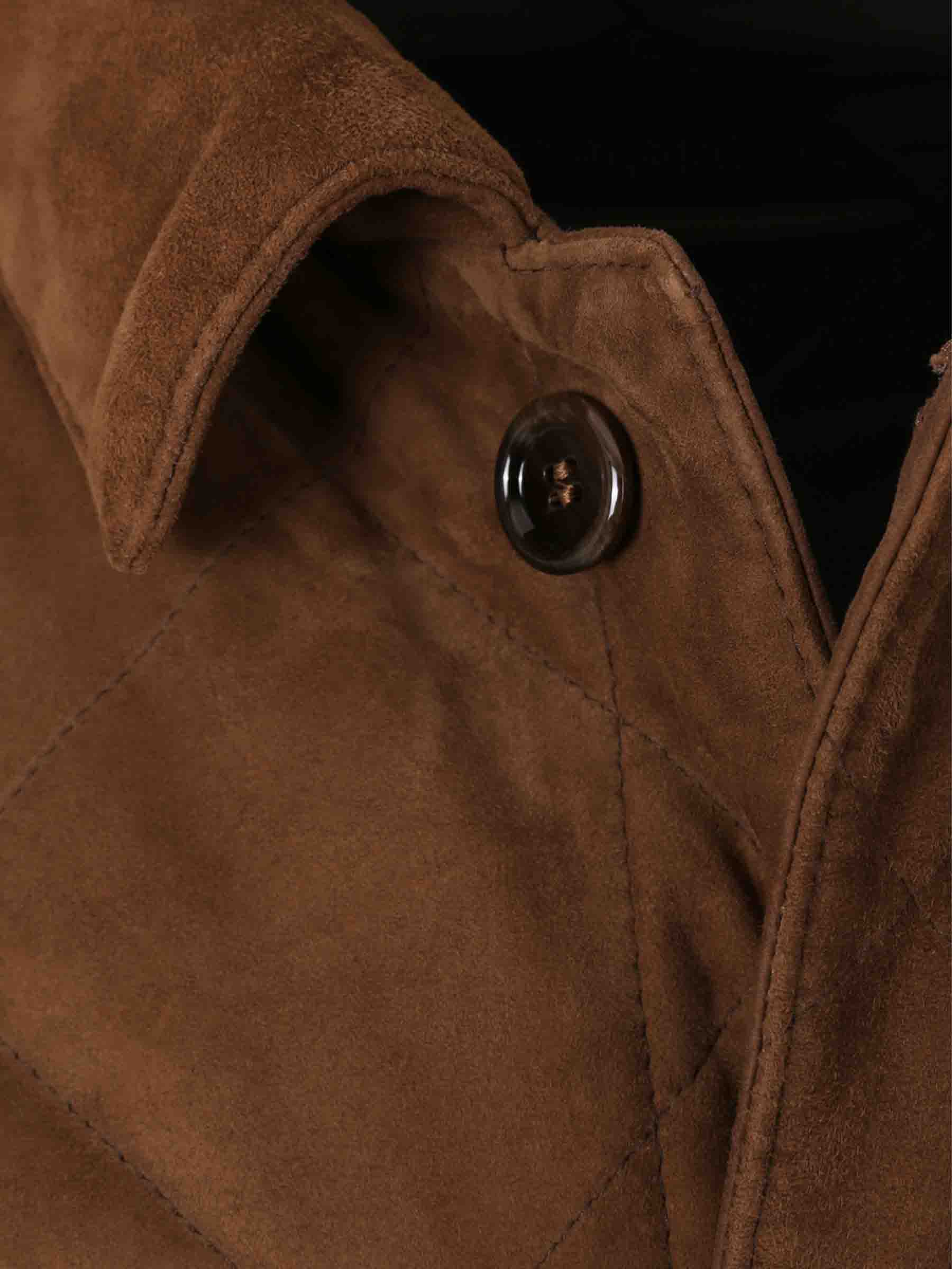 Chaqueta Ante Acolchada - Image 3