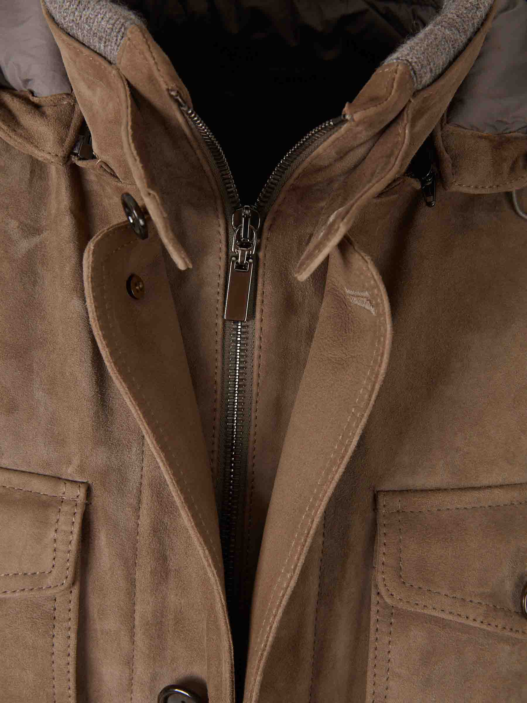 Chaqueta Piel Ante - Image 3