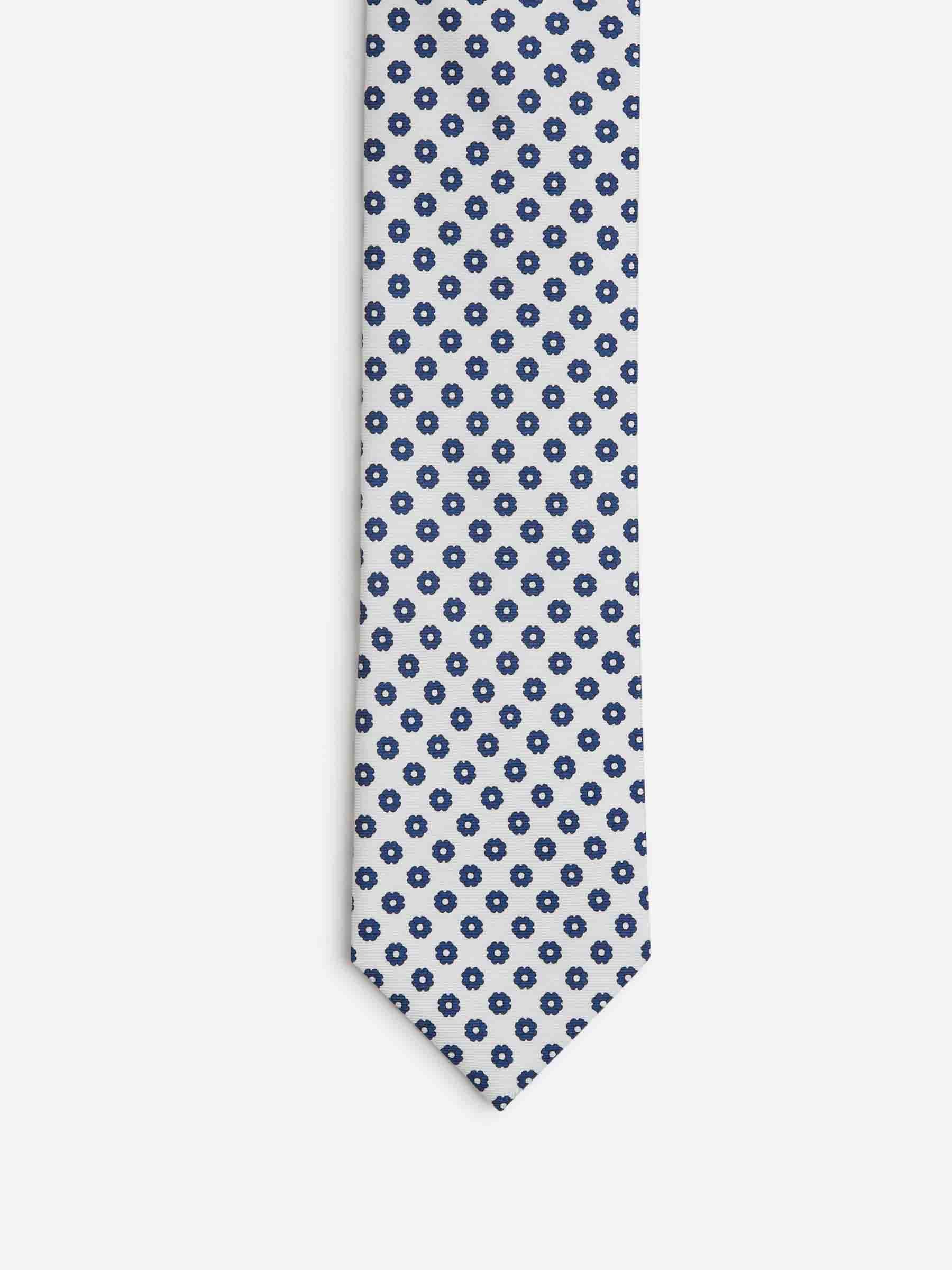 Corbata de Seda Estampado Floral - Image 2