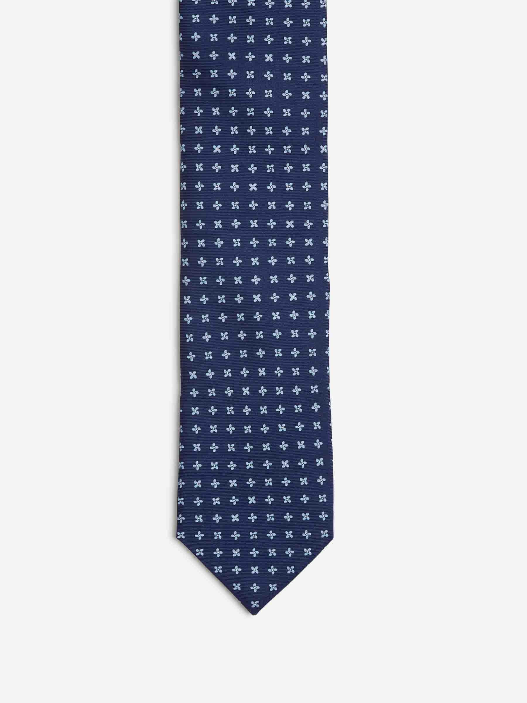 Corbata de Seda Estampado Floral - Image 2