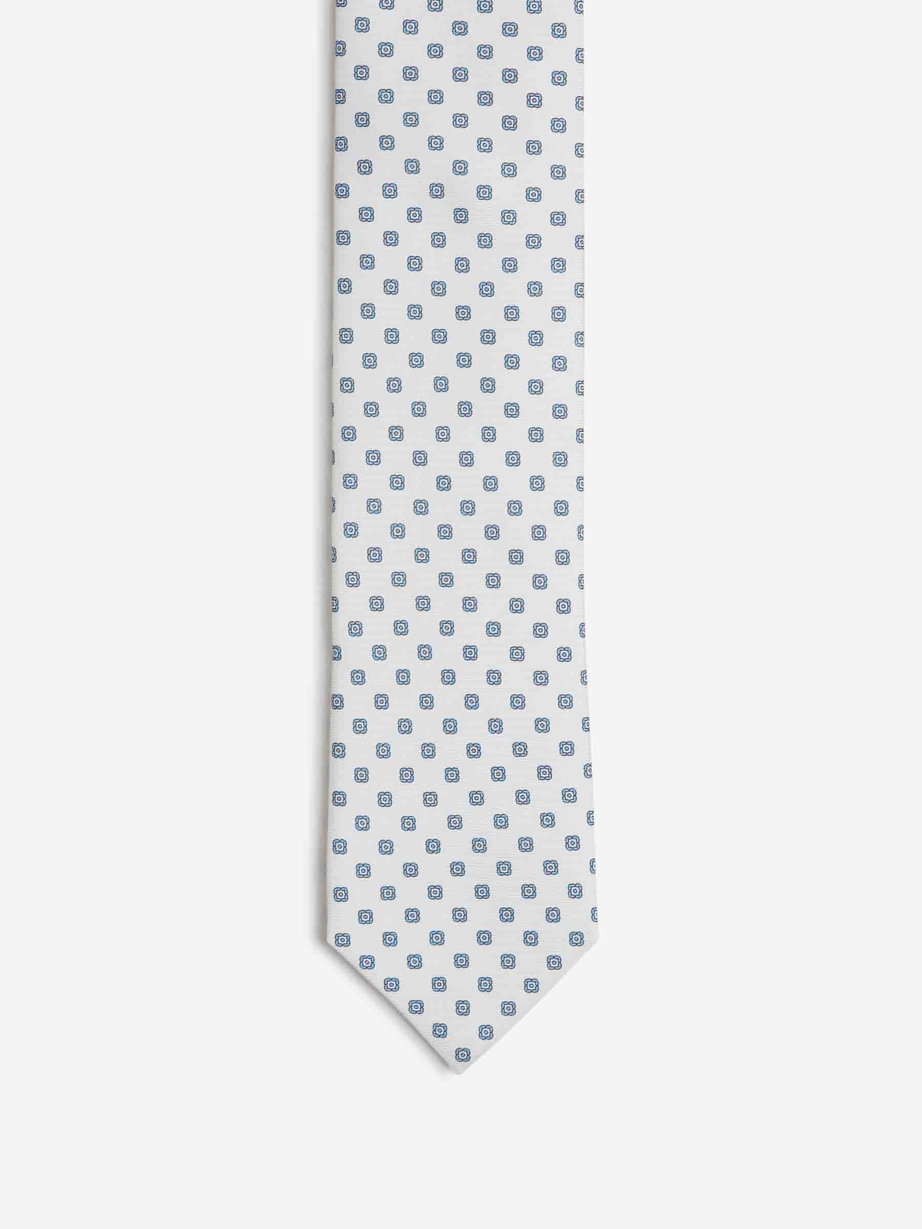 Corbata de Seda Estampado Floral - Image 2