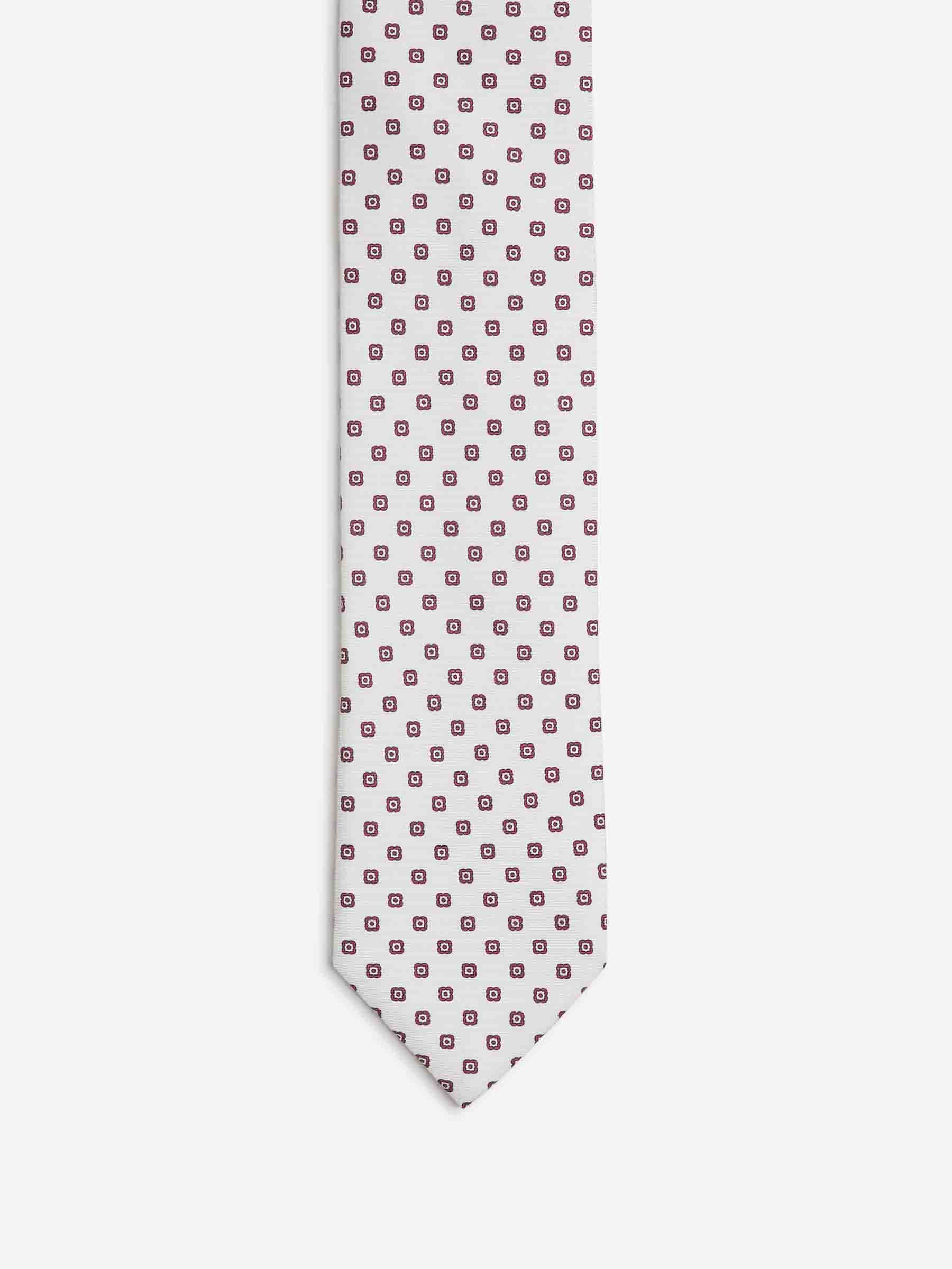 Corbata de Seda Estampado Floral - Image 2