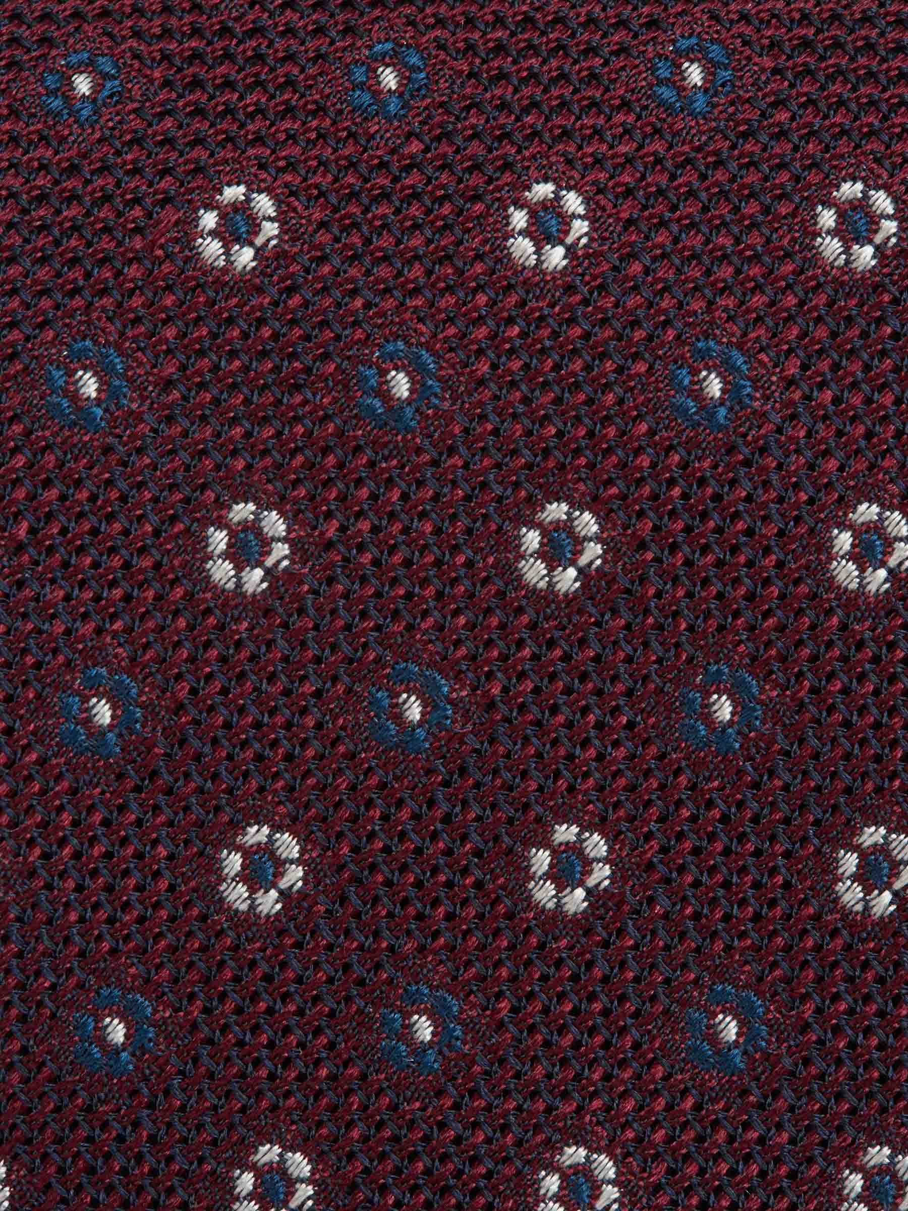 Corbata Floral Seda - Image 3