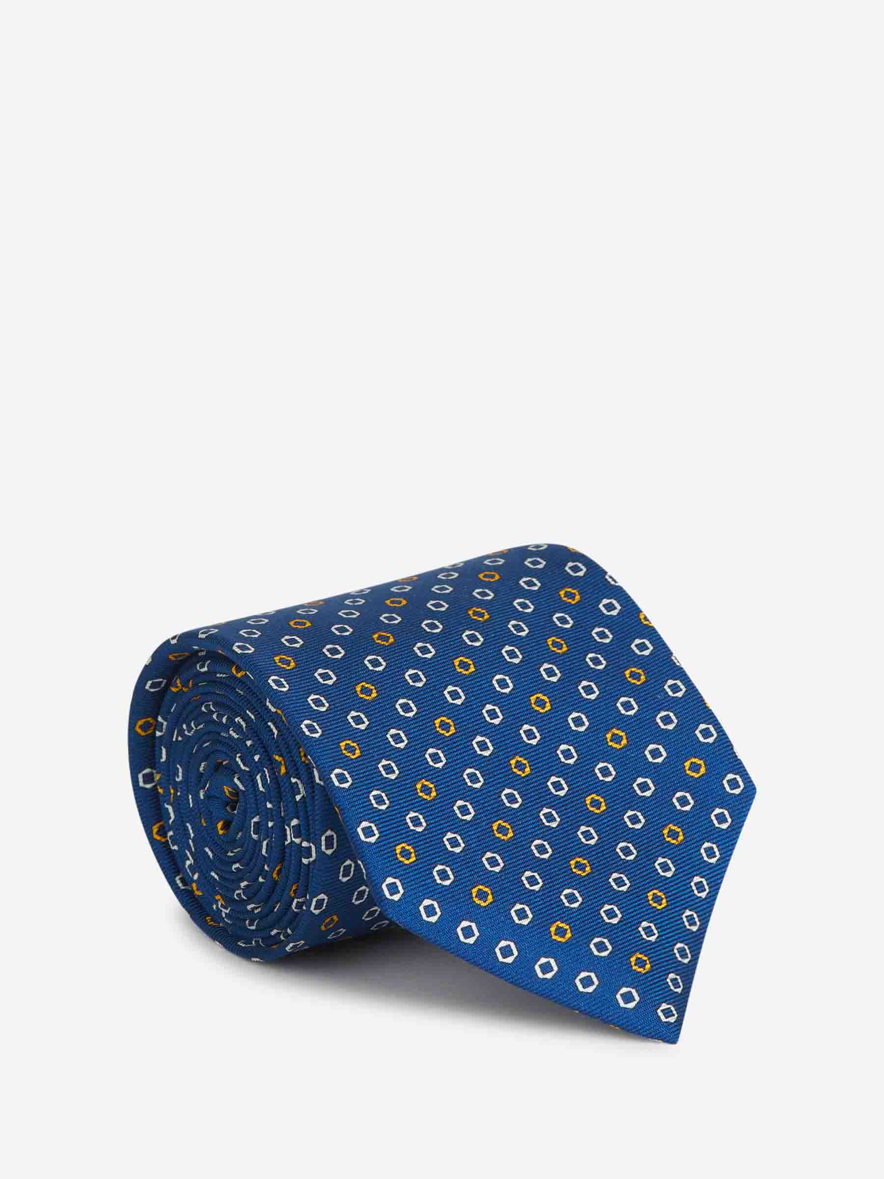 Corbata Geométrica Seda
