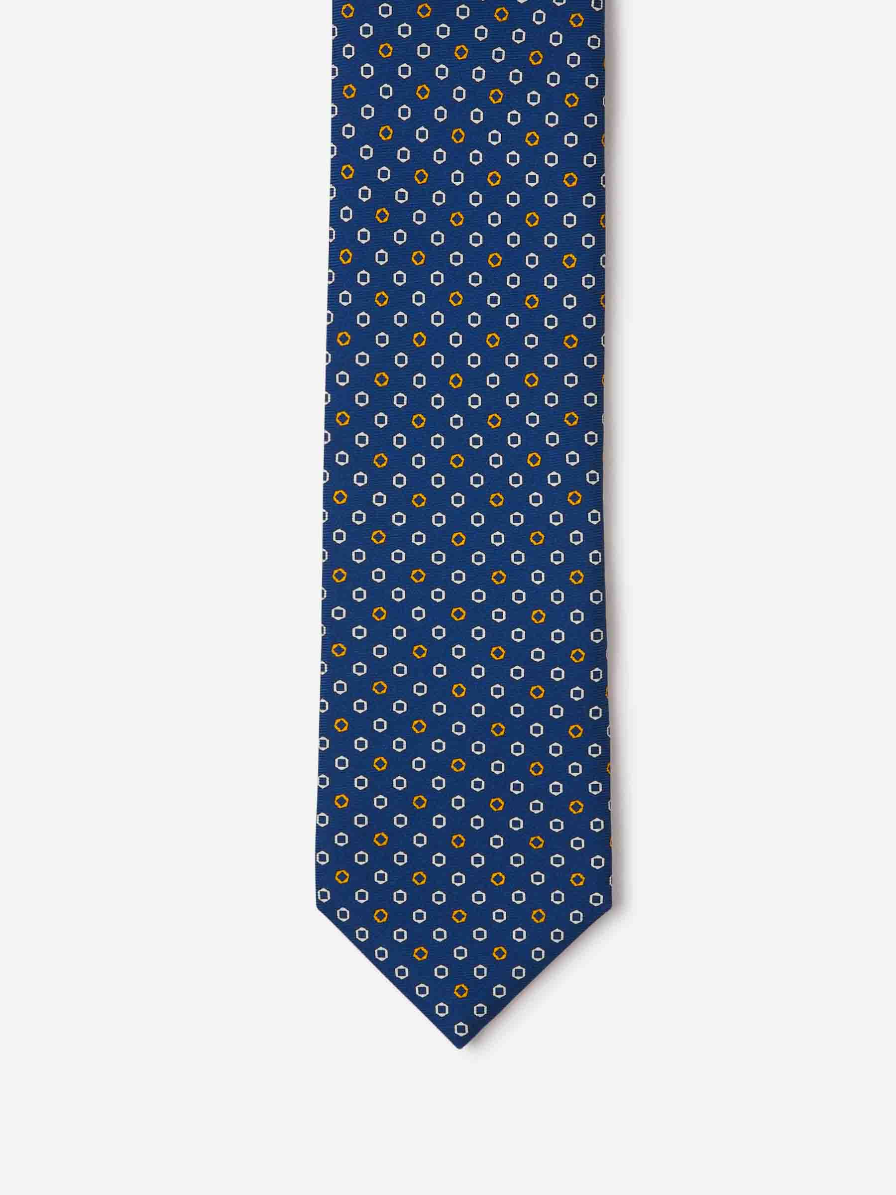 Corbata Geométrica Seda - Image 2