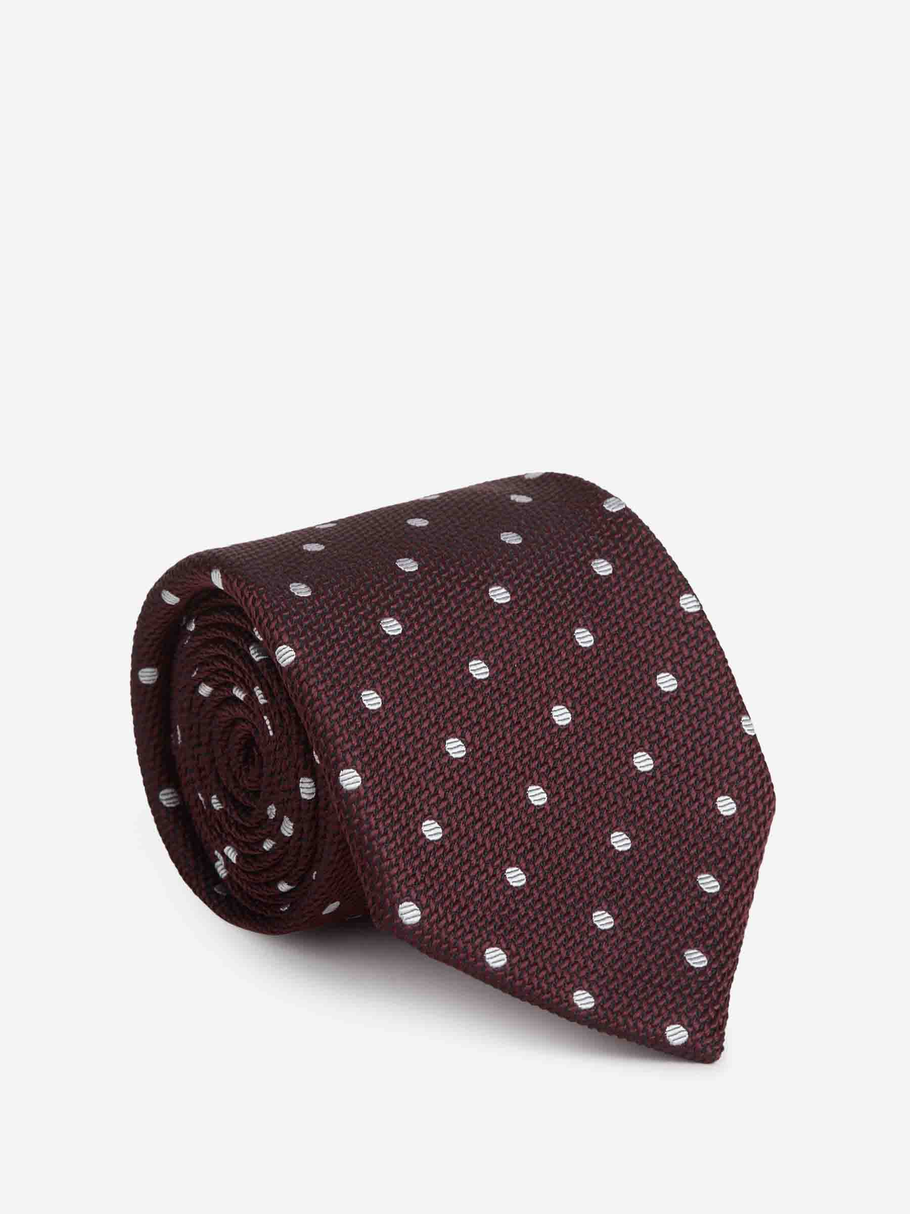 Corbata Lunares Seda