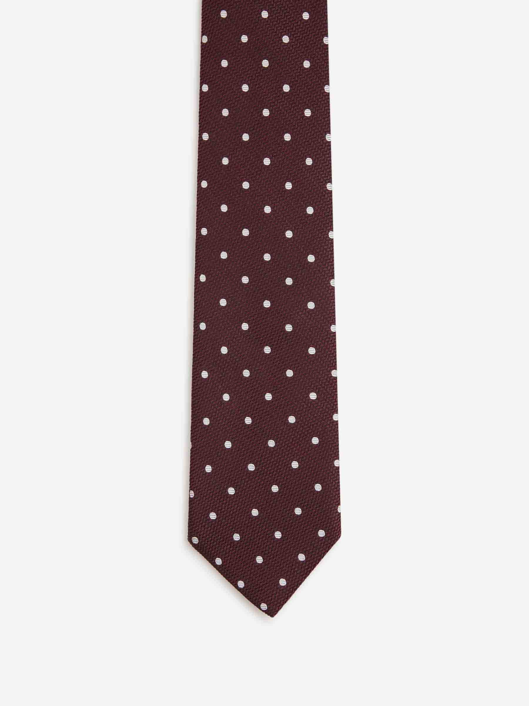 Corbata Lunares Seda - Image 2