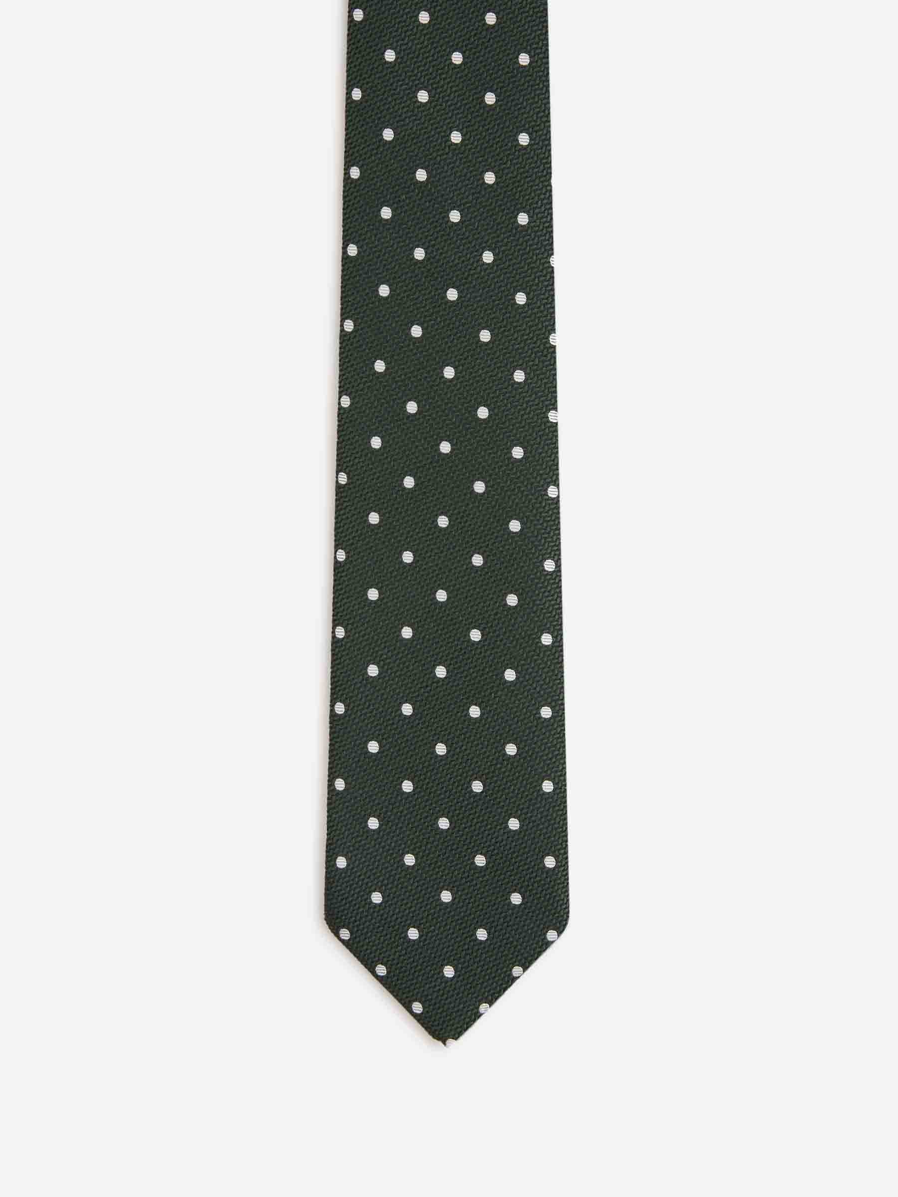 Corbata Lunares Seda - Image 2
