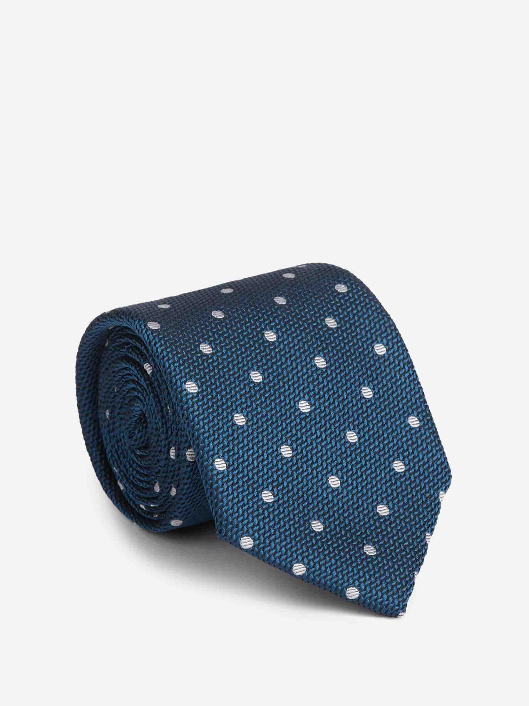 Corbata Lunares Seda