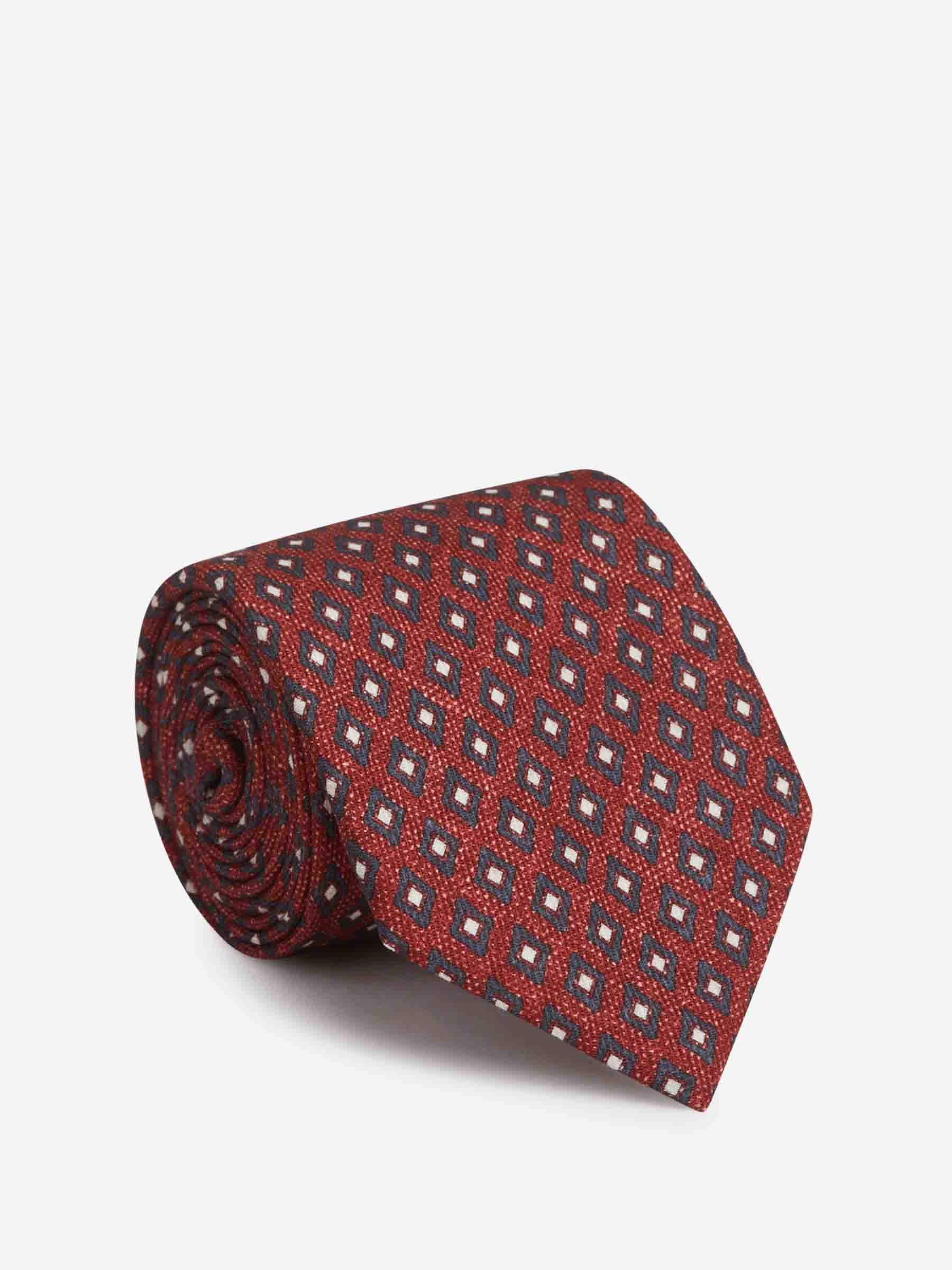 Corbata Motivo Geométrico