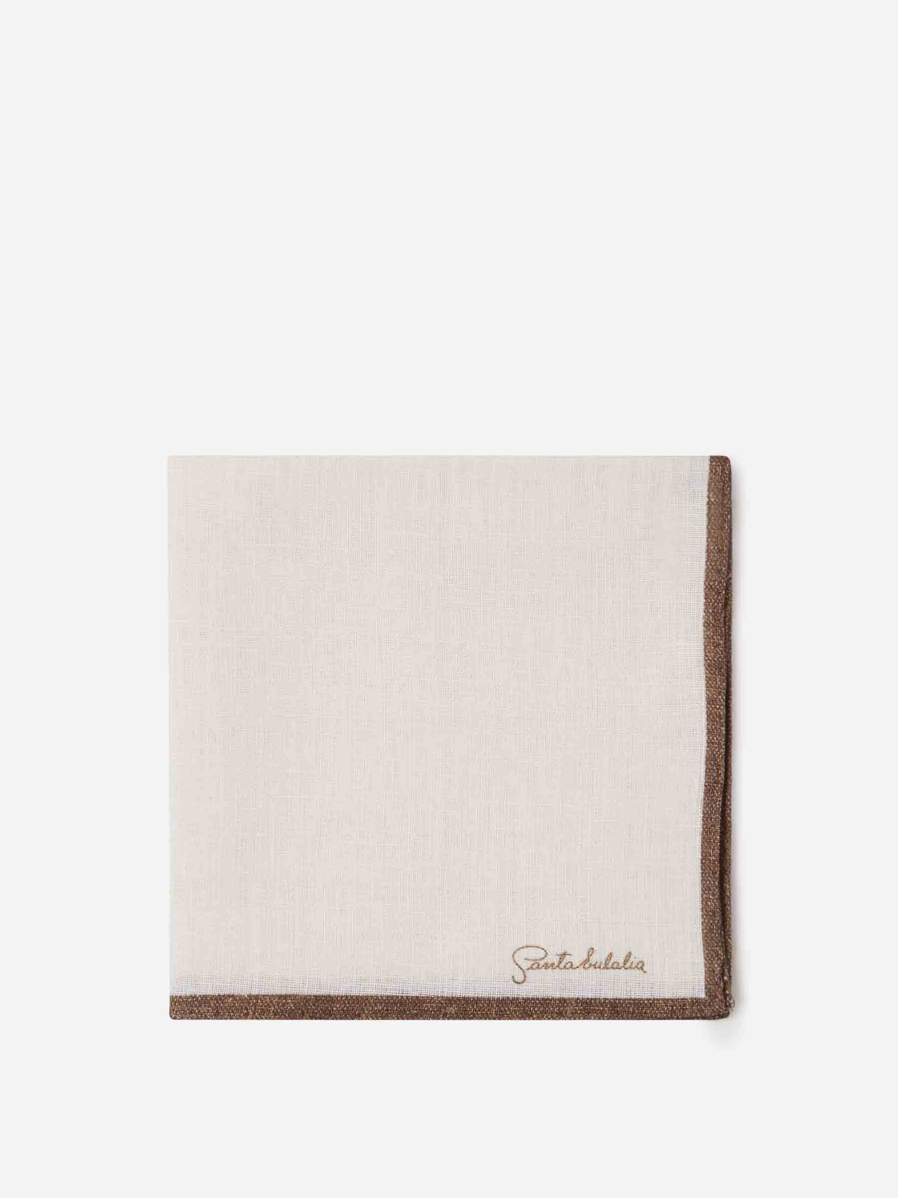 Pañuelo Lino Contraste