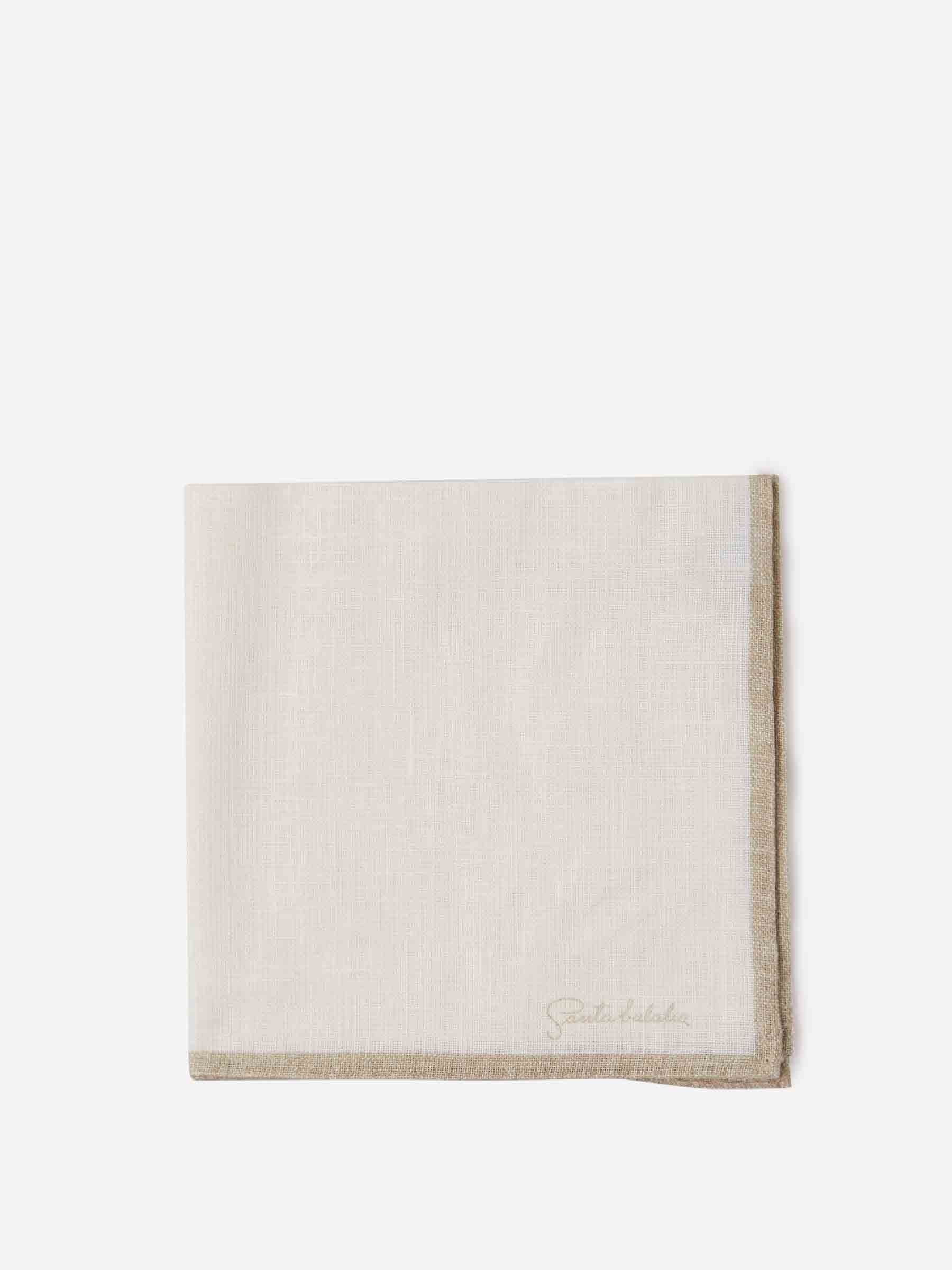 Pañuelo Lino Contraste