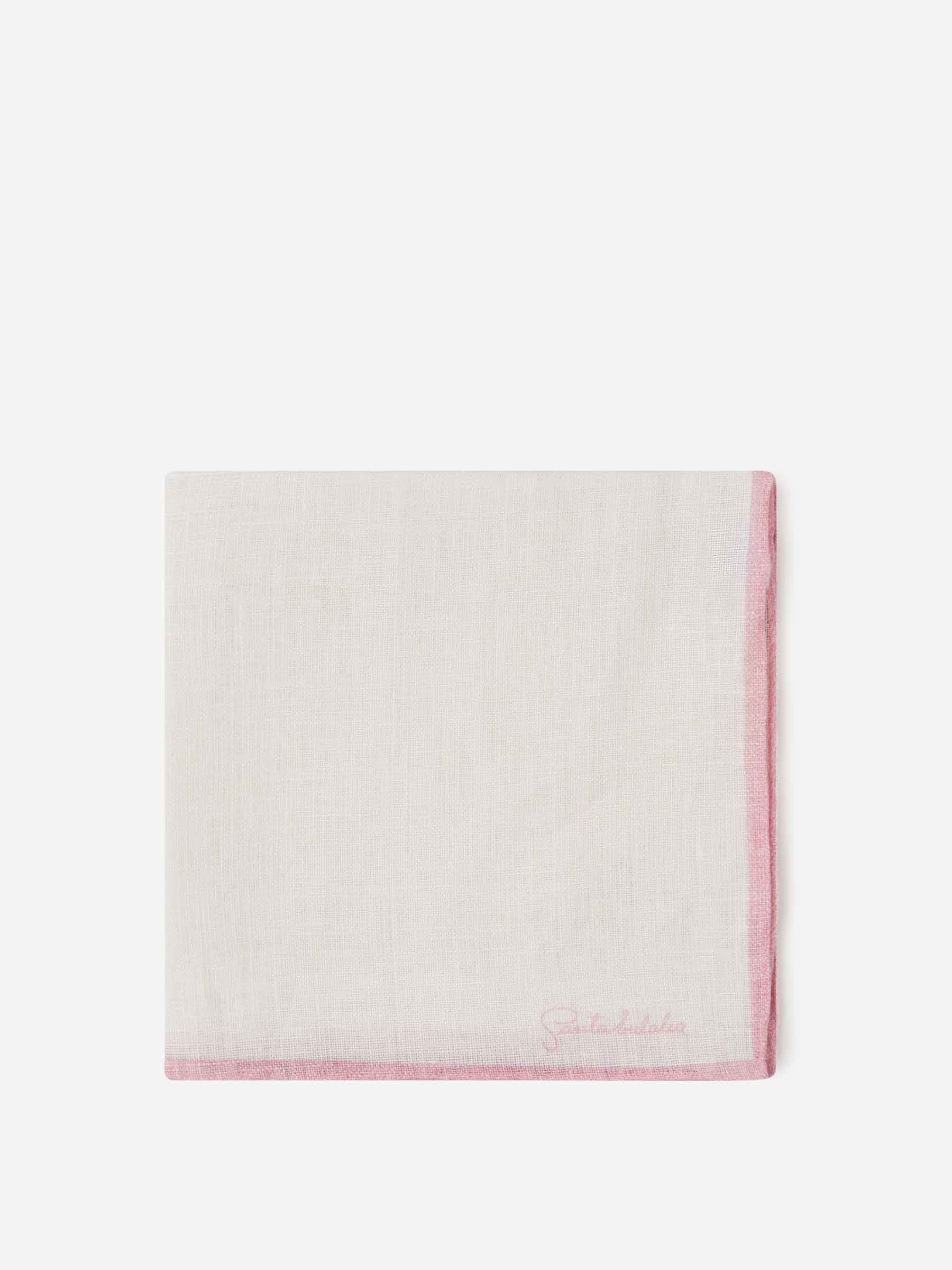 Pañuelo Lino Contraste