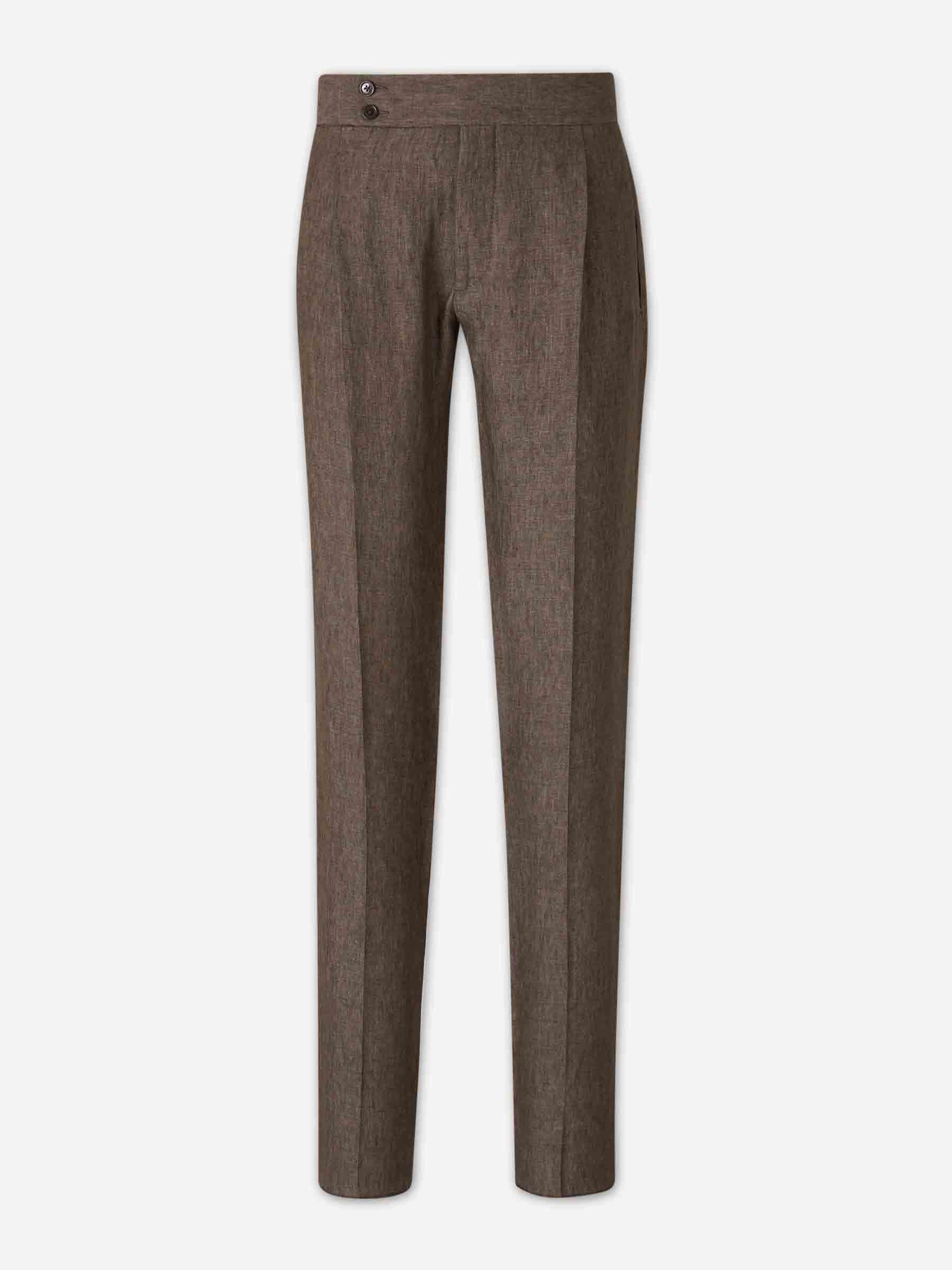 Pantalones de Vestir Lino