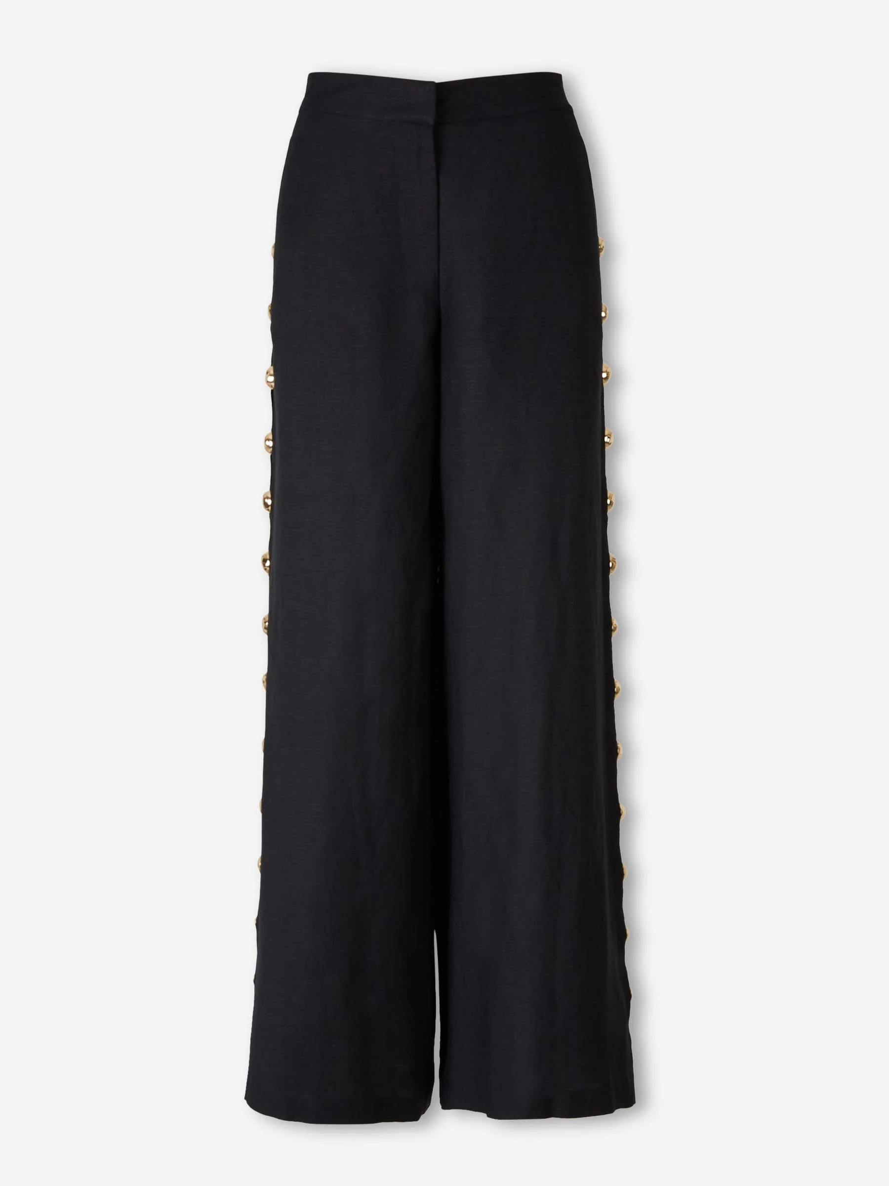 Pantalones Anchos Lino