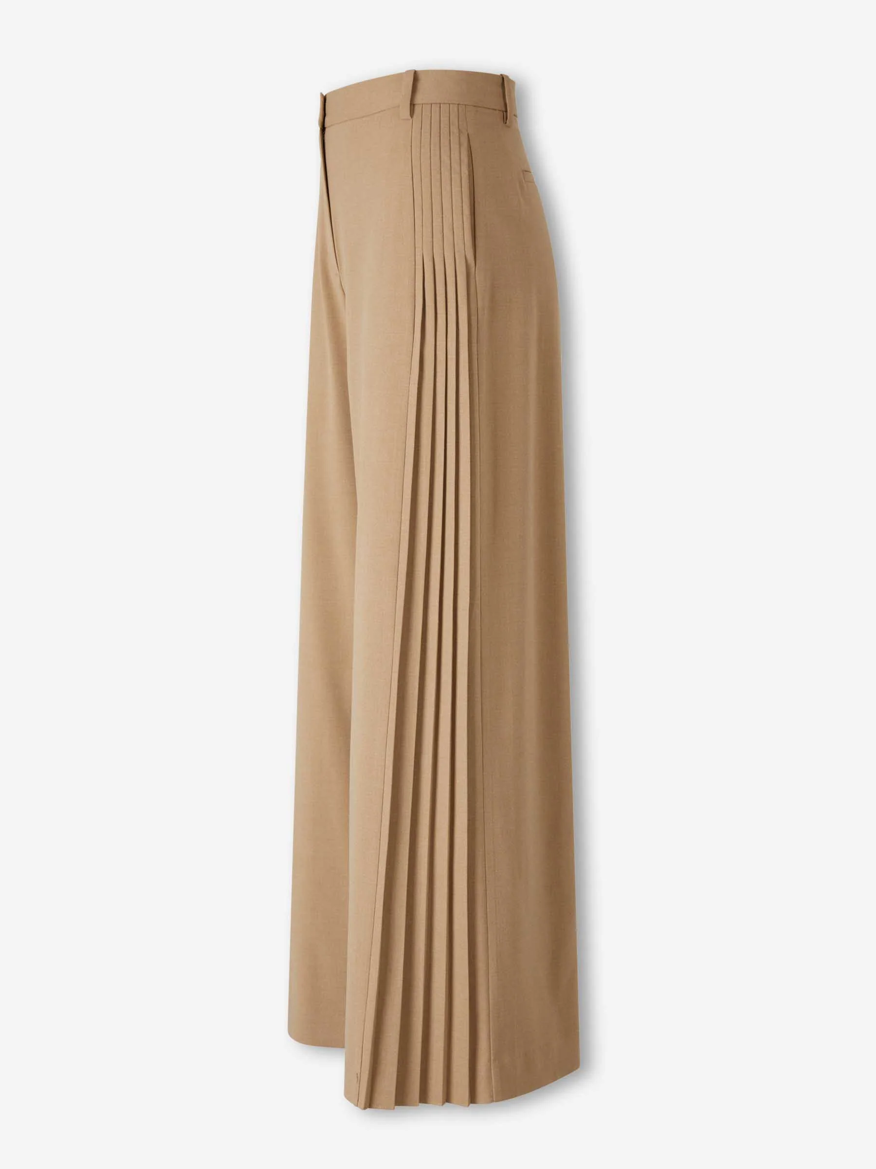 Pantalones Anchos Pliegues - Image 2