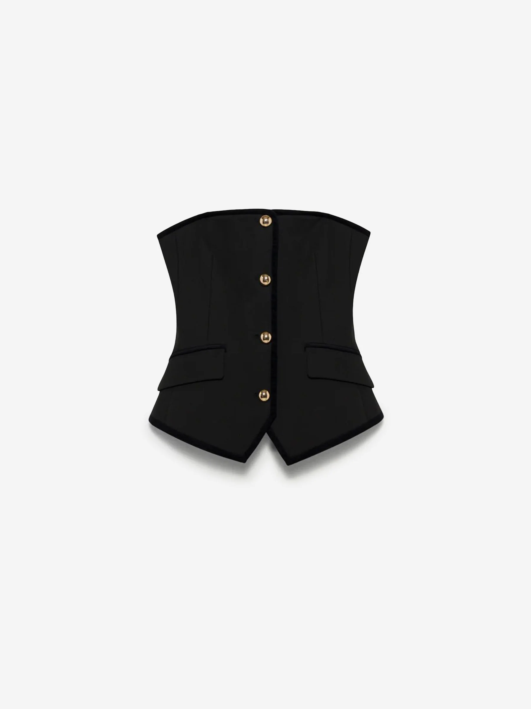 Top Bustier Cambrie