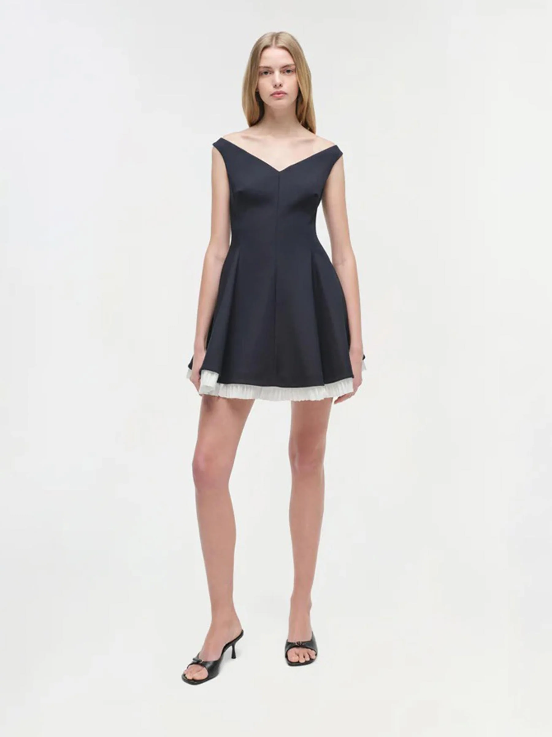 Vestido Mini Plisado Dorothie - Image 2