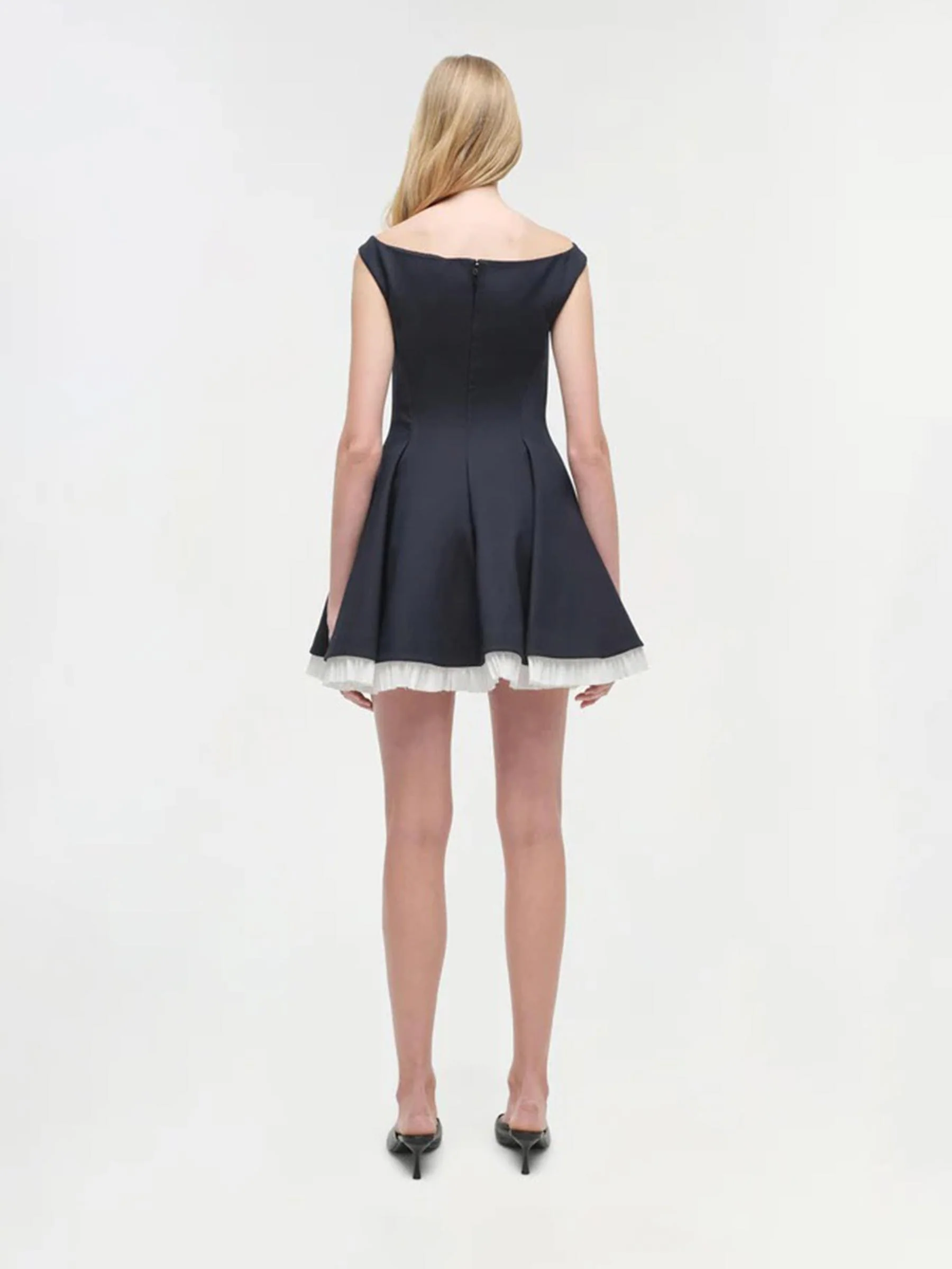 Vestido Mini Plisado Dorothie - Image 3