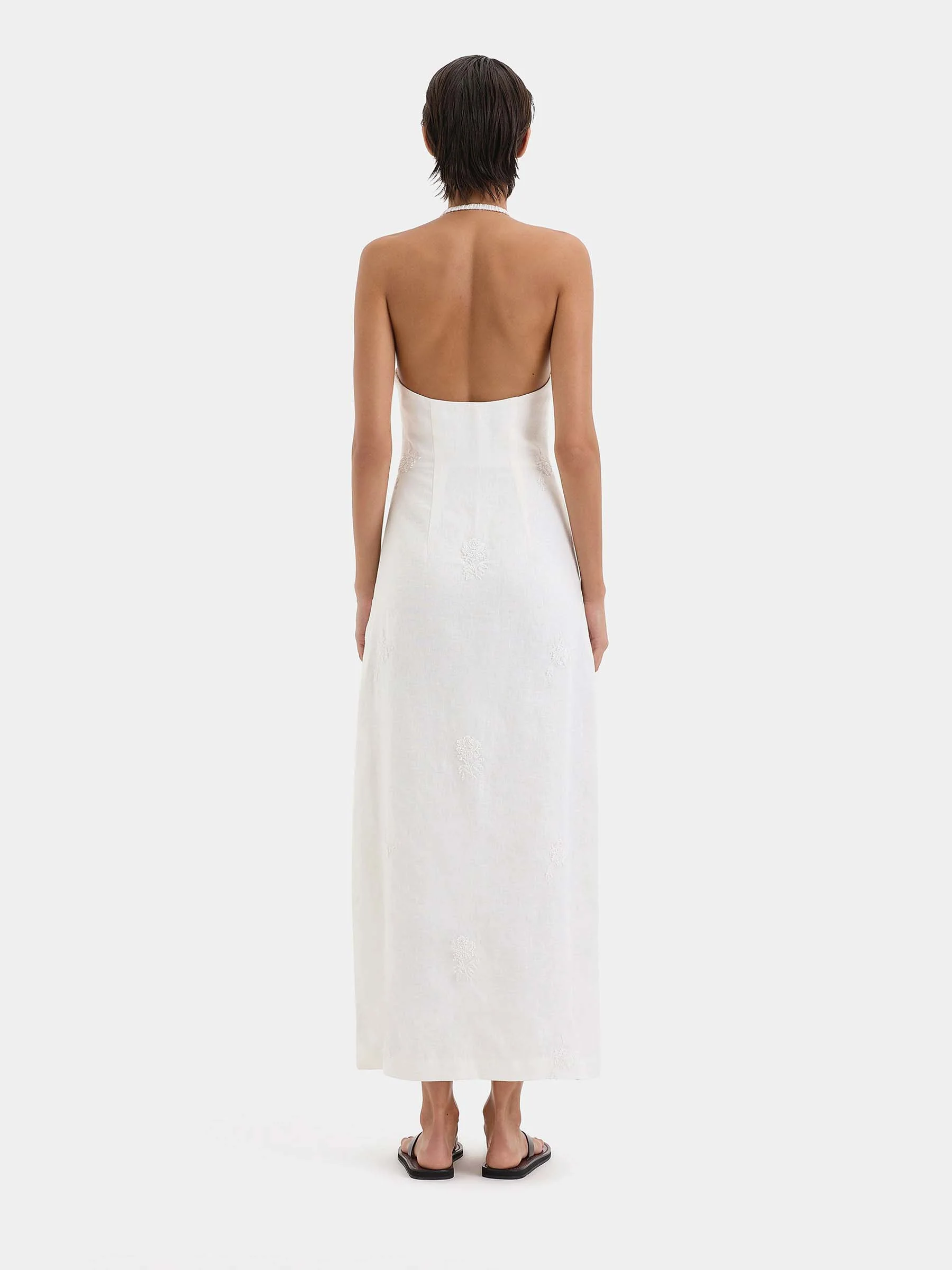 Vestido Halter Lino - Image 3