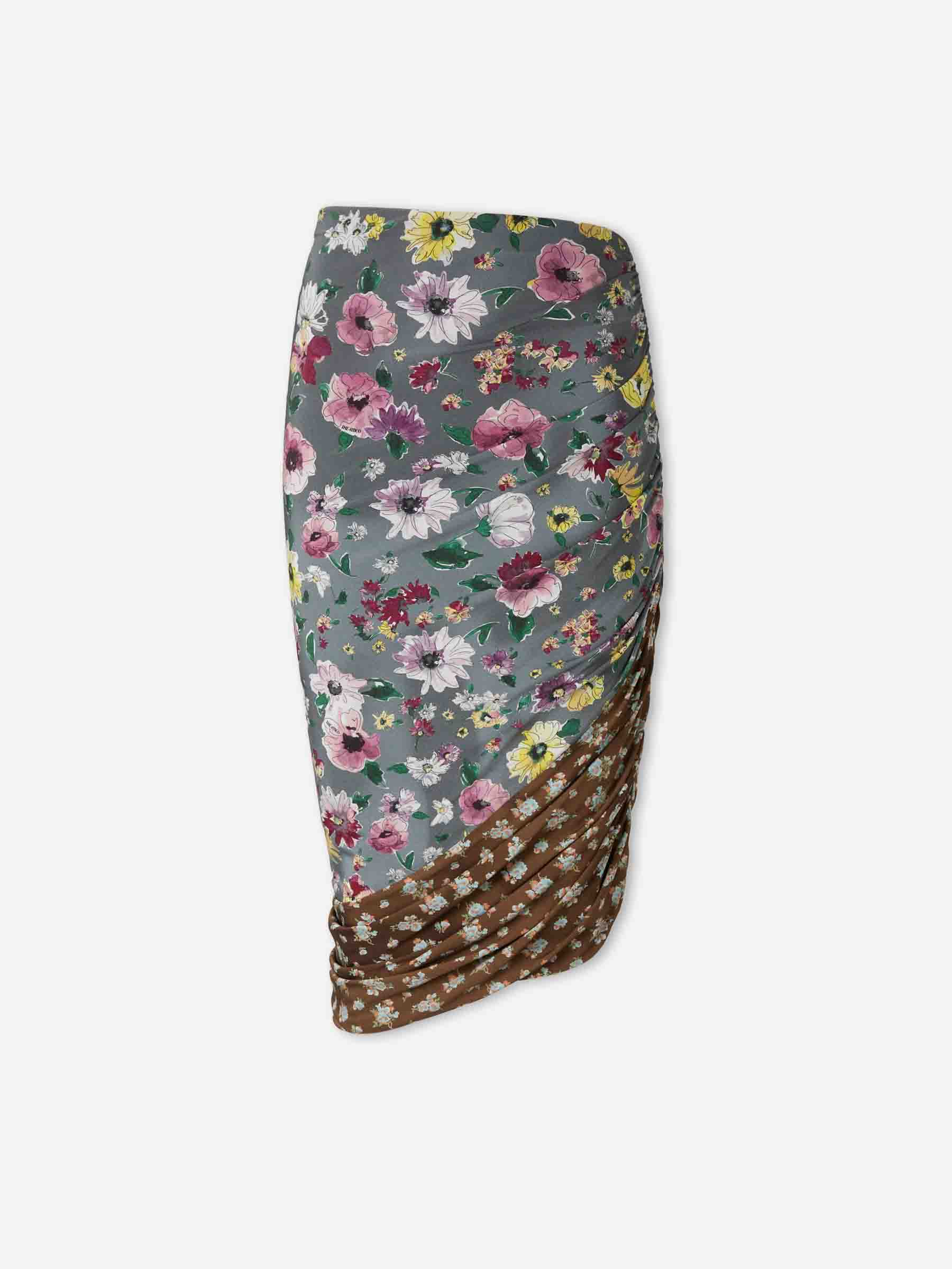 Falda Midi Floral