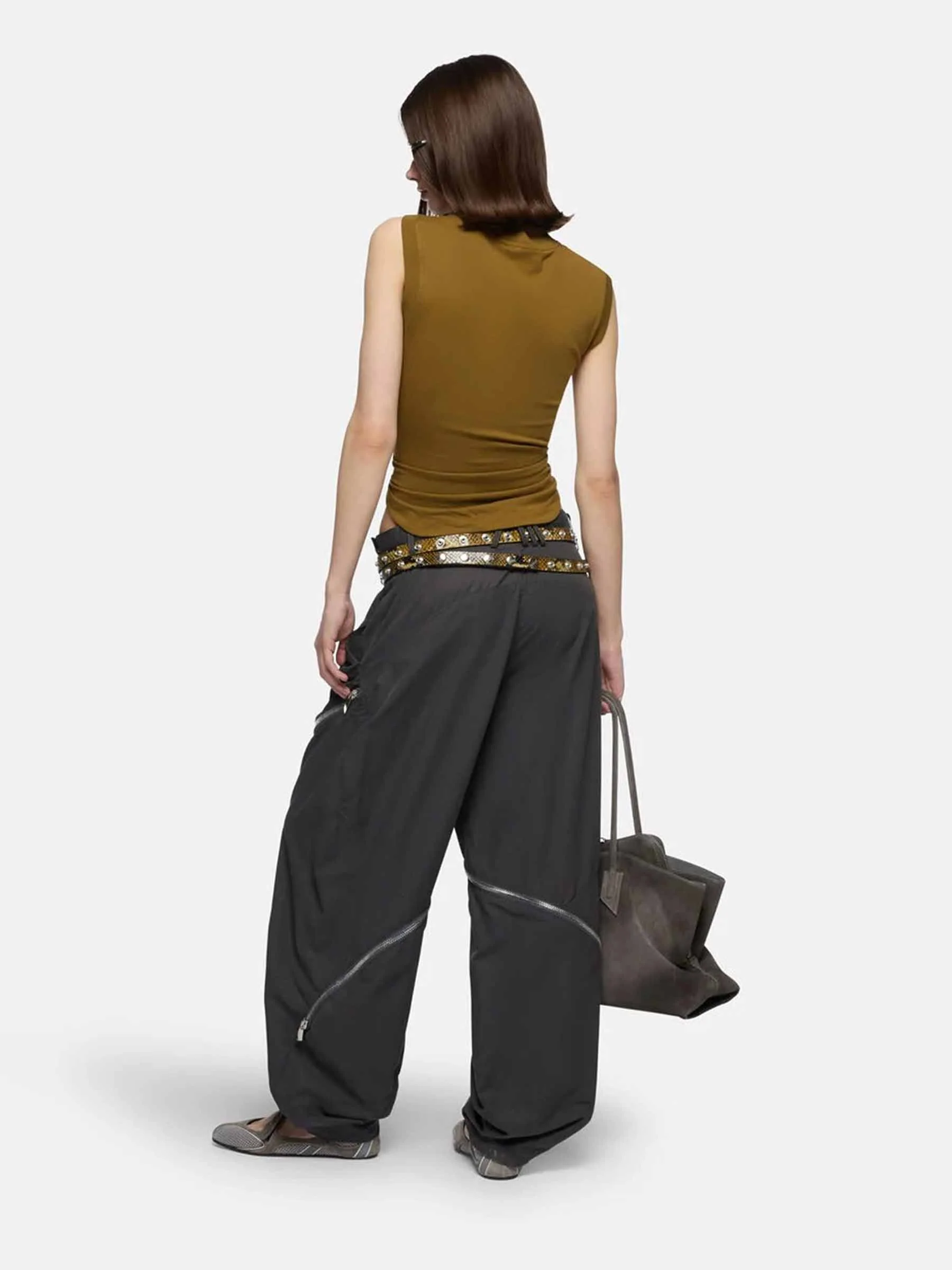 Pantalones Parachute Cremalleras - Image 3