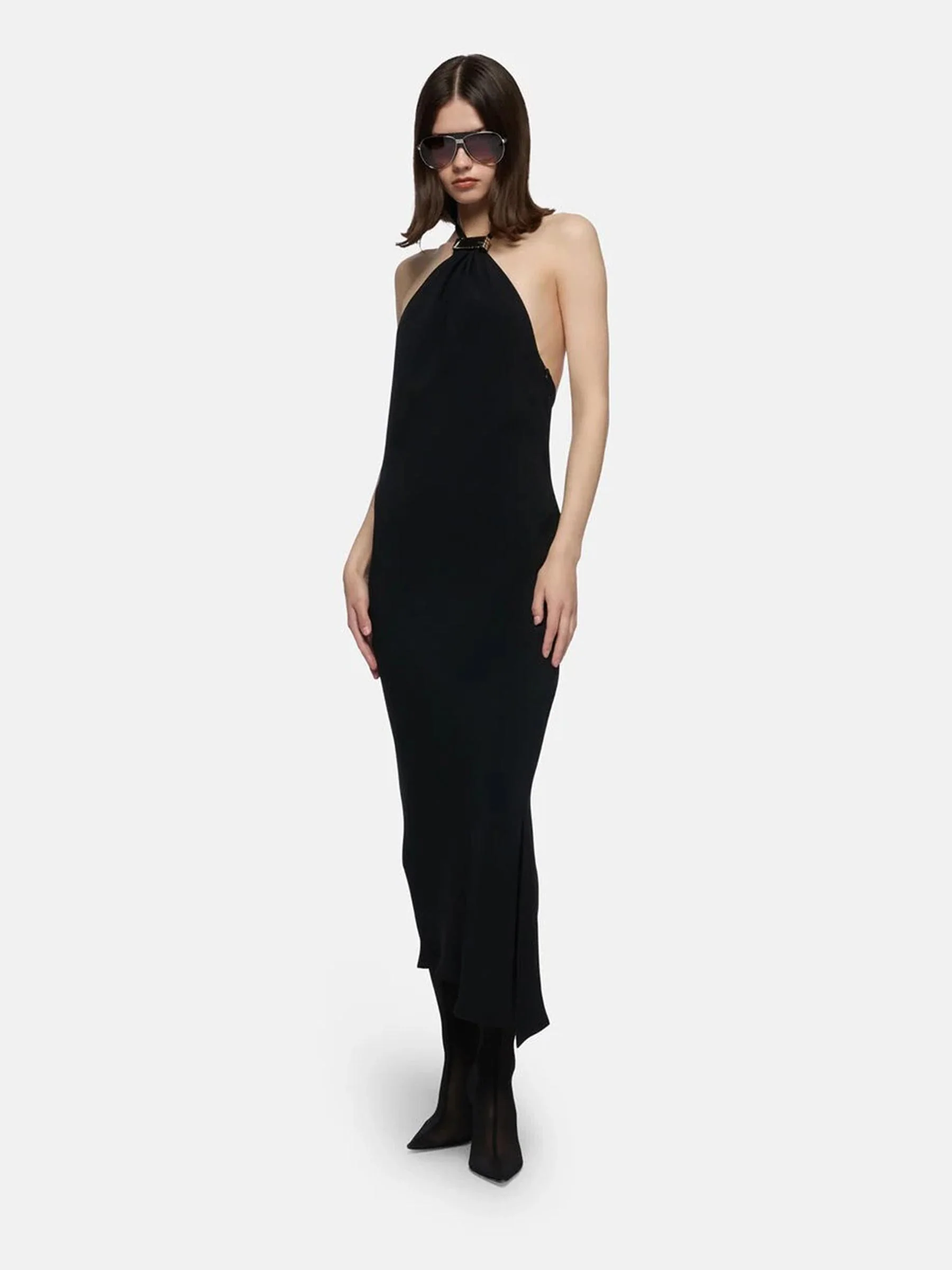 Vestido Midi Detalle Metálico - Image 2
